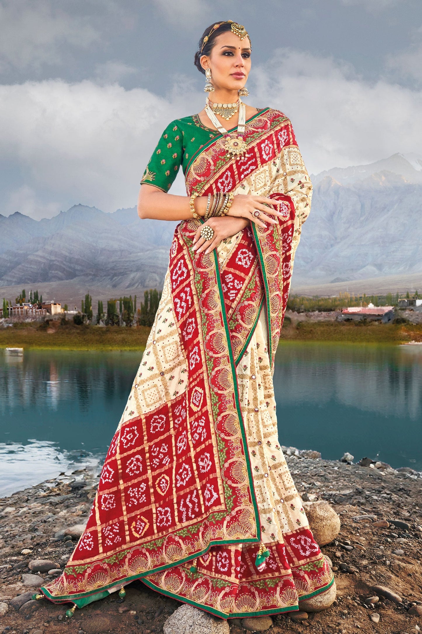 cream-pure-gaji-bandhej-saree-zb130771_4_SareeButa.com