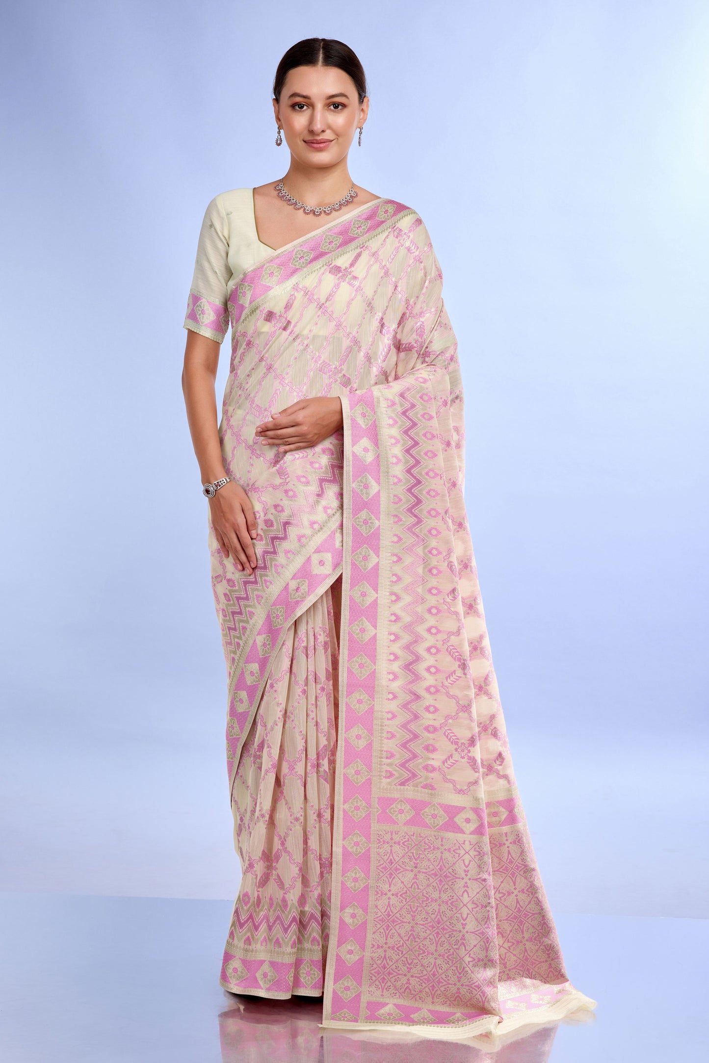 cream-woven-linen-saree-zb132205_1_SareeButa.com