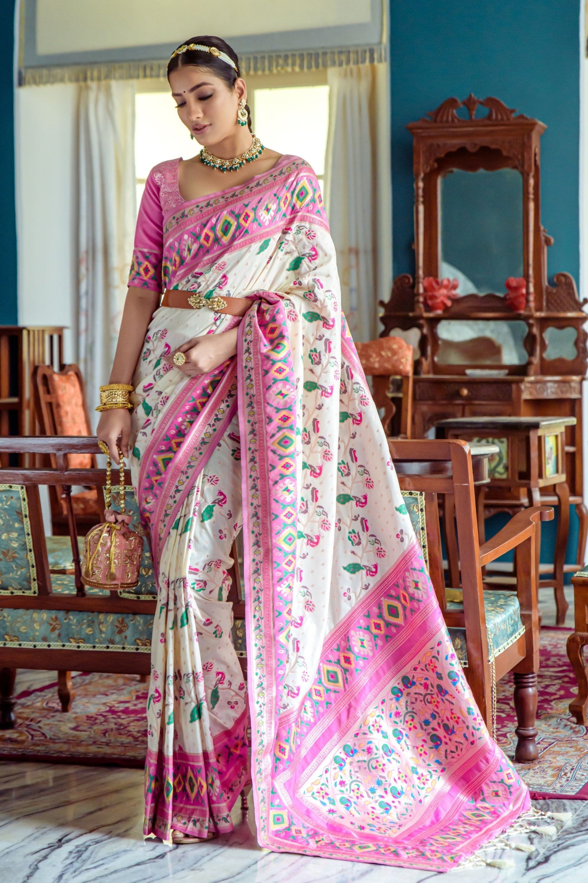 cream-meenakari-paithani-silk-saree-zb131574_1_SareeButa.com