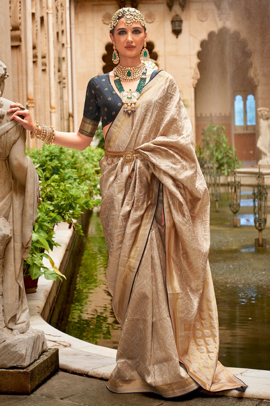 cream-printed-silk-saree-zb132491_1_SareeButa.com