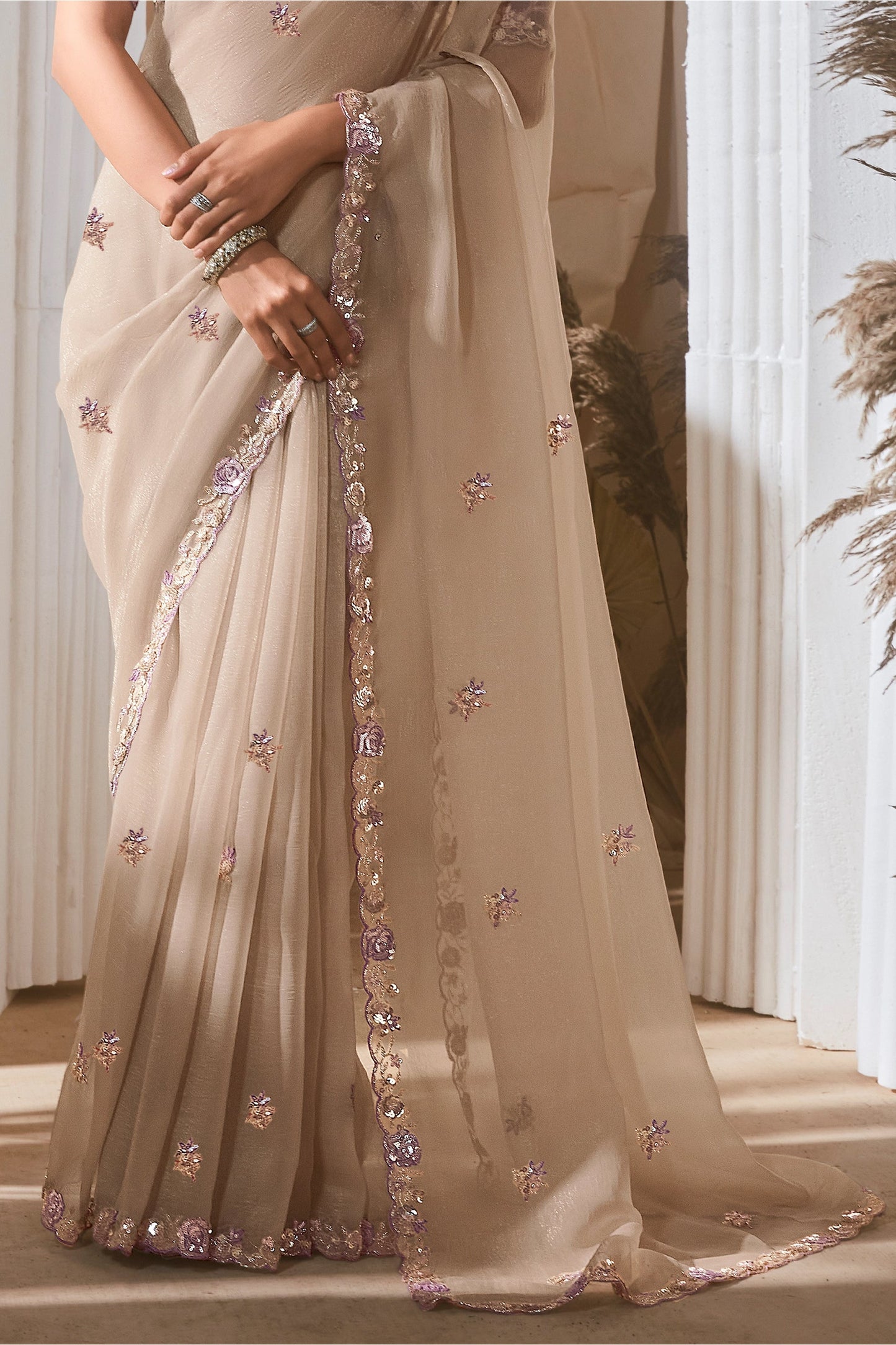 Crystal Grey Embroidered Tissue Silk Saree-SAR10223_4_SareeButa.com