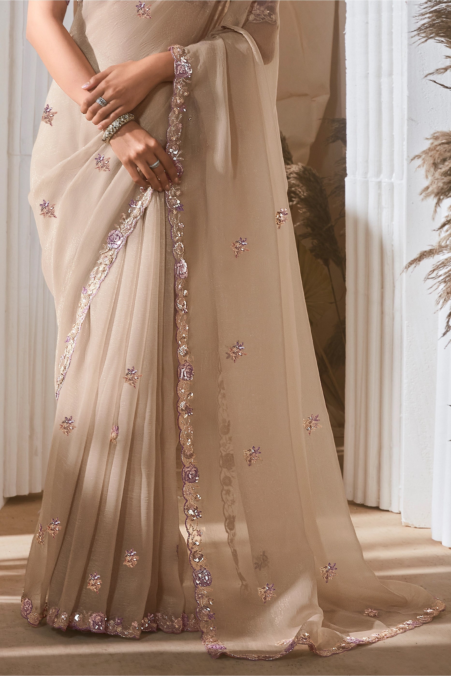 Crystal Grey Embroidered Tissue Silk Saree-SAR10223_4_SareeButa.com