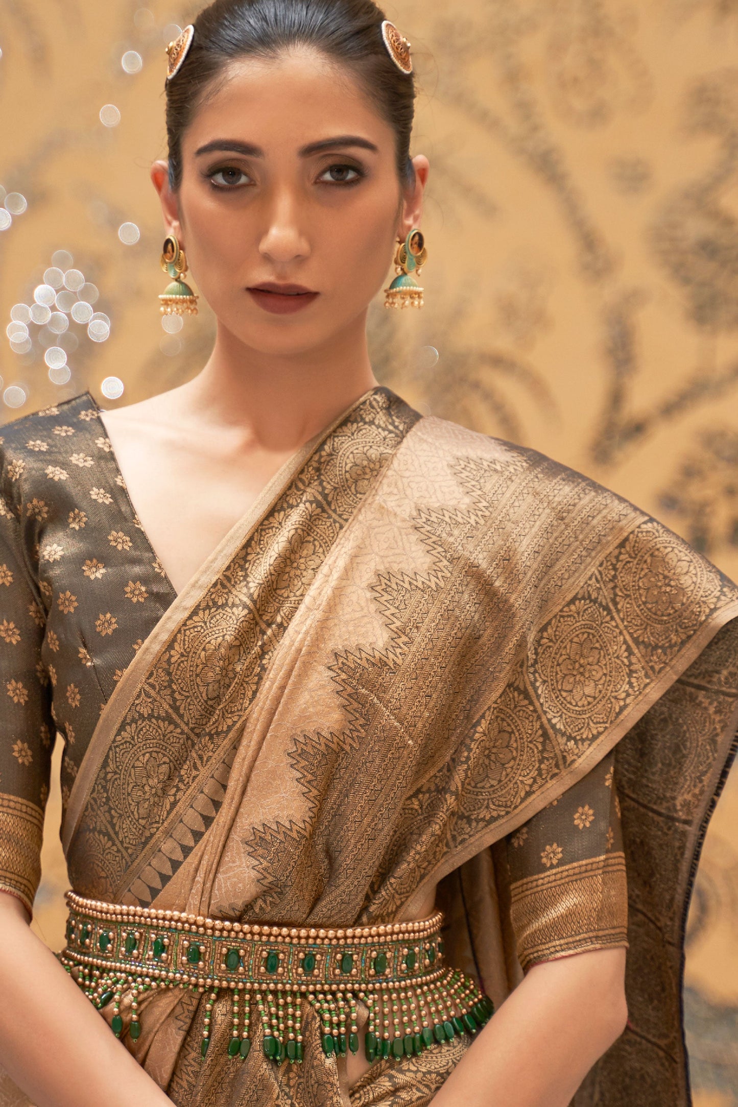 golden-woven-silk-saree-zb140089_2_SareeButa.com