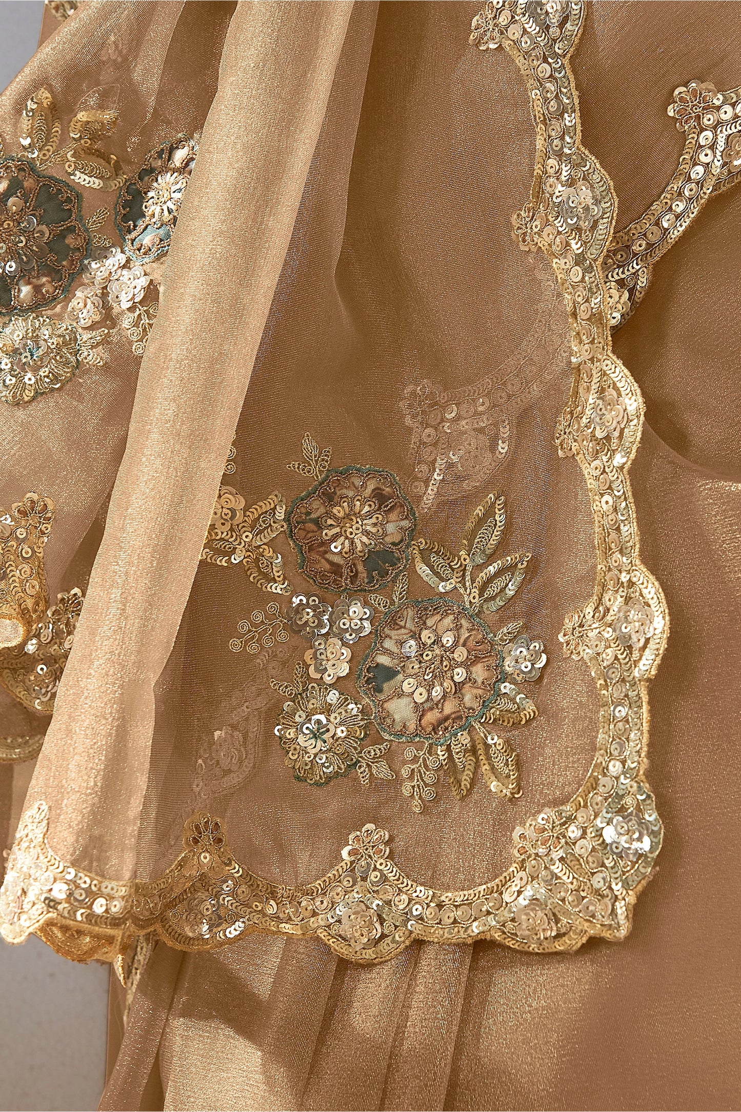 Golden Beige Embroidered Tissue Silk Saree-SAR10234_3_SareeButa.com
