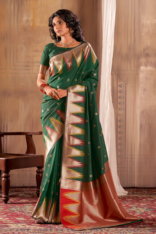 green-banarasi-silk-saree-zb130796_1_SareeButa.com