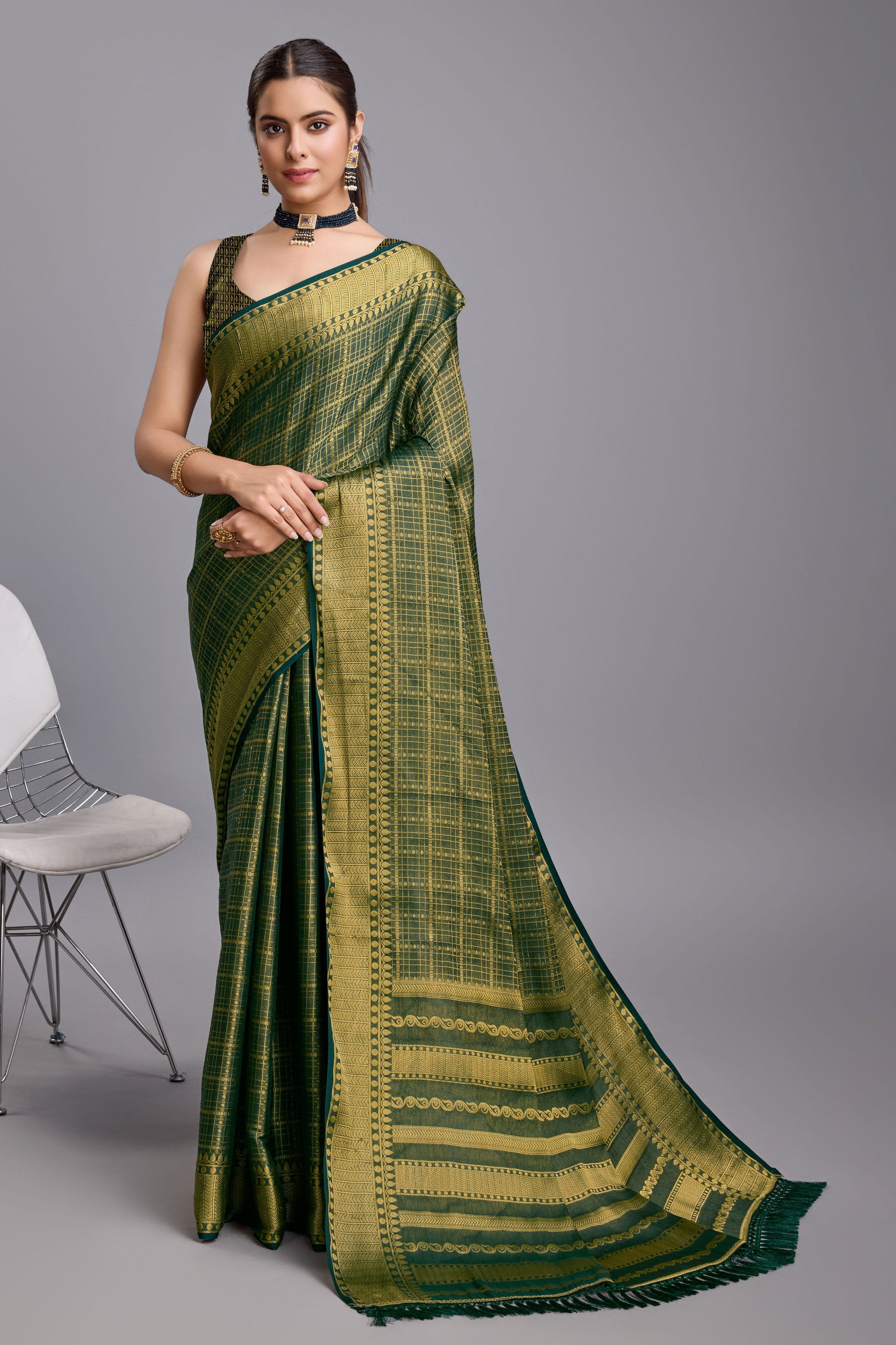 green-brocade-silk-saree-zb131948_1_SareeButa.com