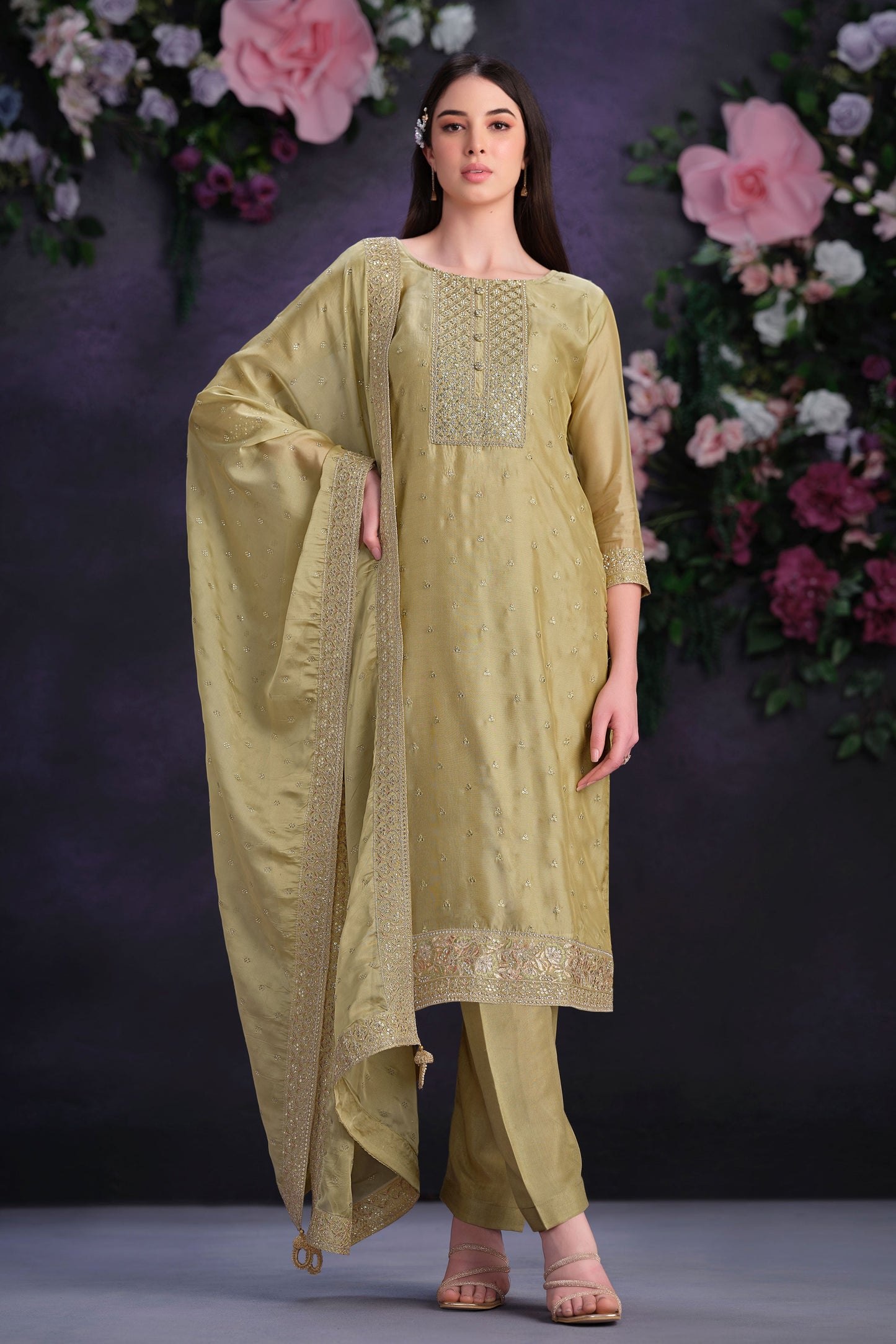 golden-embroidered-organza-salwar-suit-ss126_1_SareeButa.com