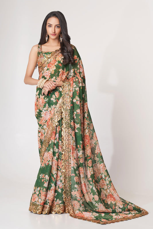 green-embroidered-organza-saree-zb131753_1_SareeButa.com