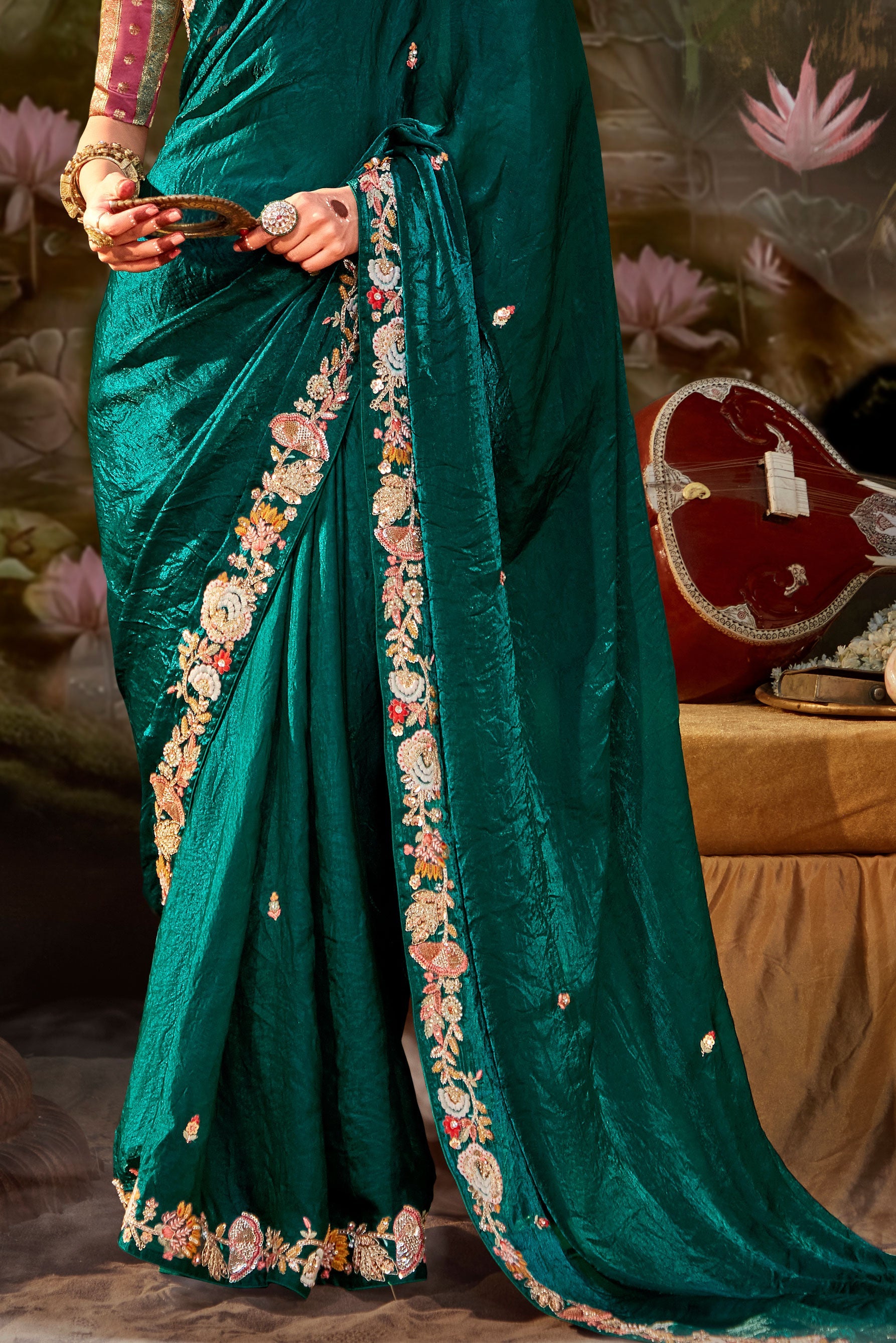 green-embroidered-organza-saree-zb132801_3_SareeButa.com