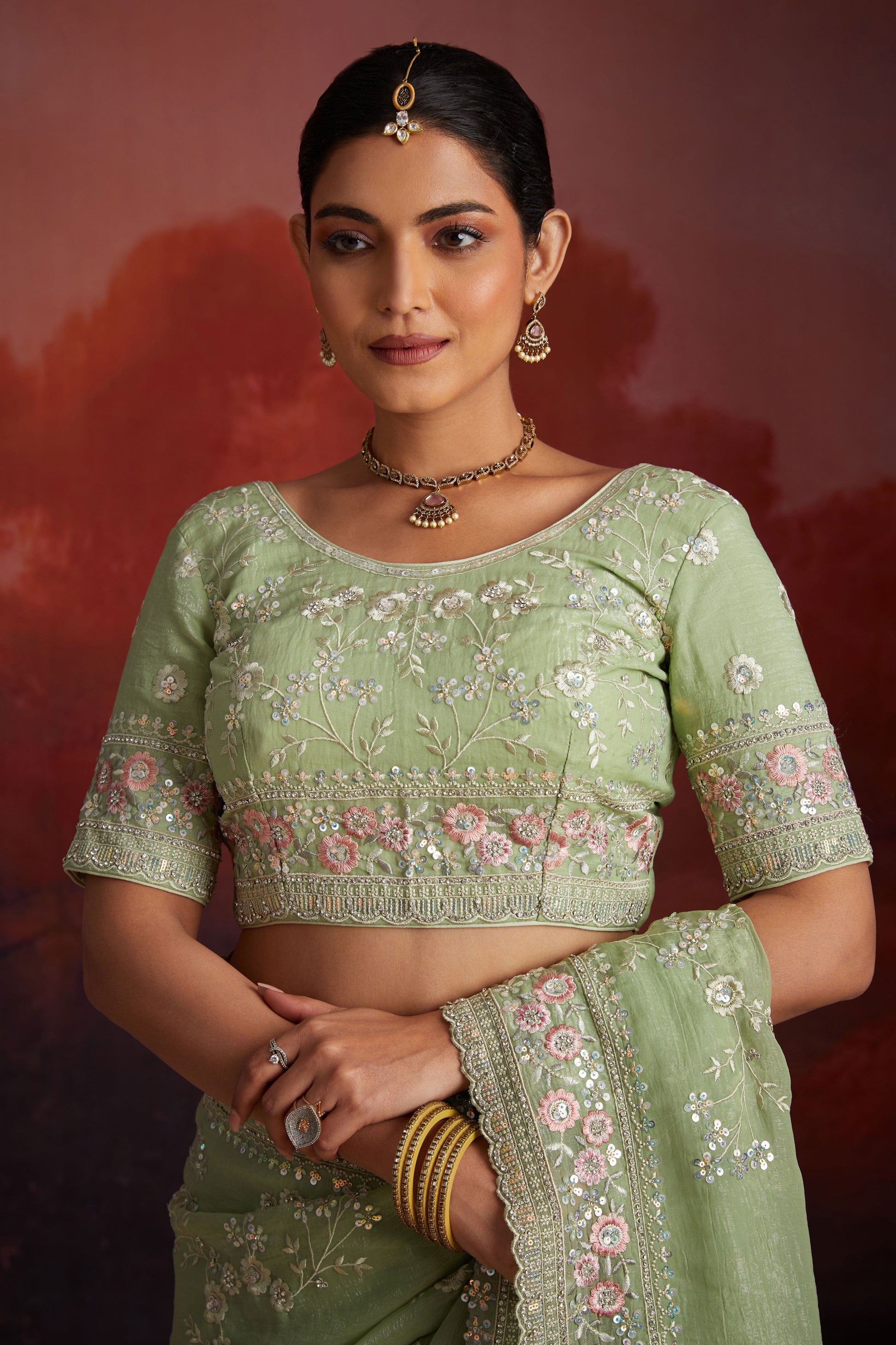 green-embroidered-organza-saree-zb133720_12_Sareebuta.com