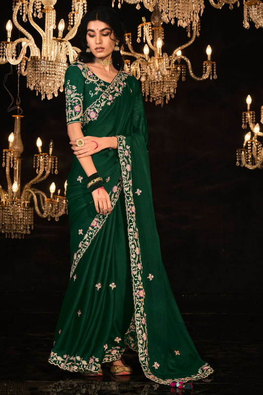 green-embroidered-organza-silk-saree-zb130859_1_SareeButa.com