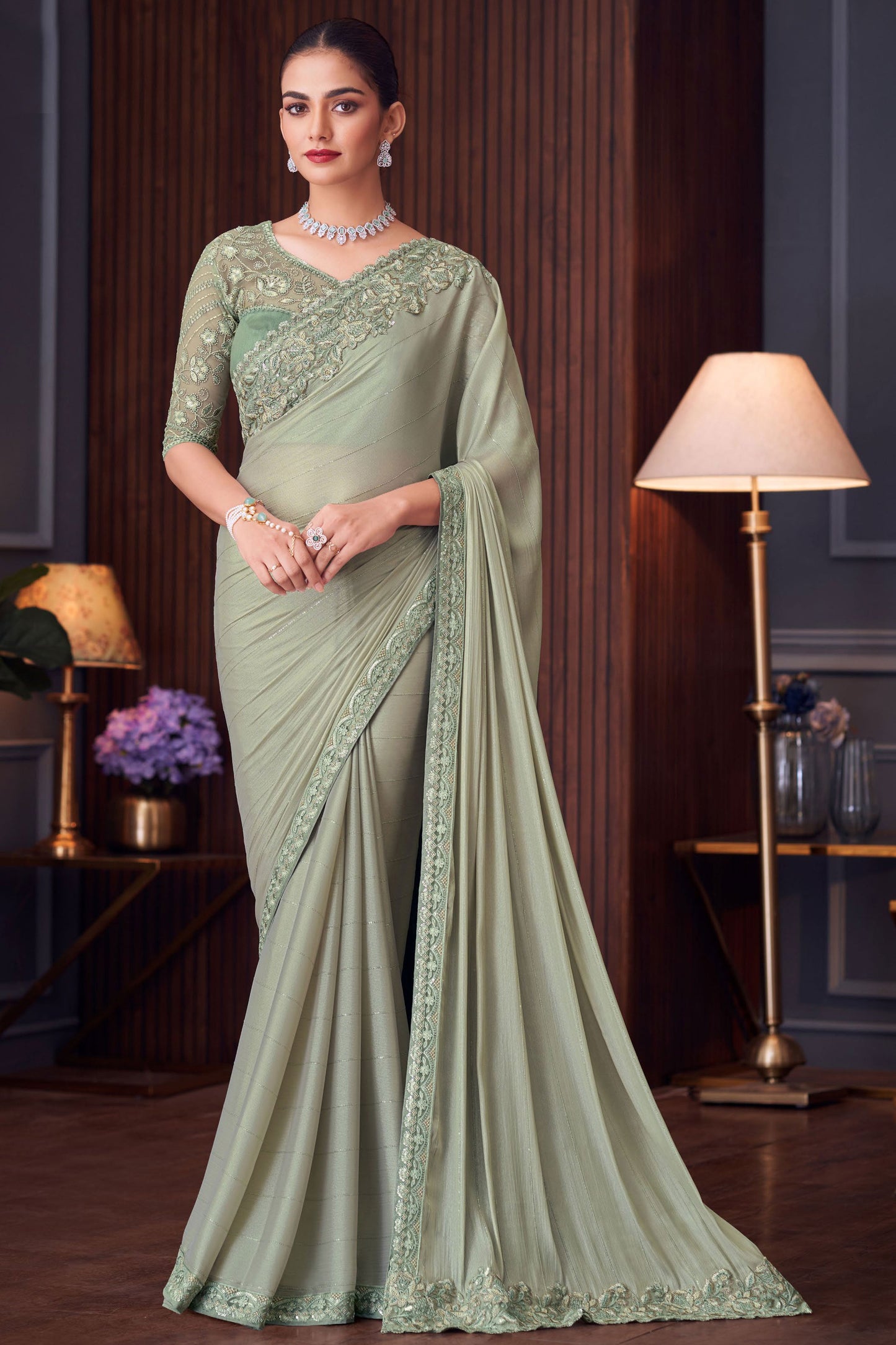 green-embroidered-silk-saree-zb132742_1_SareeButa.com