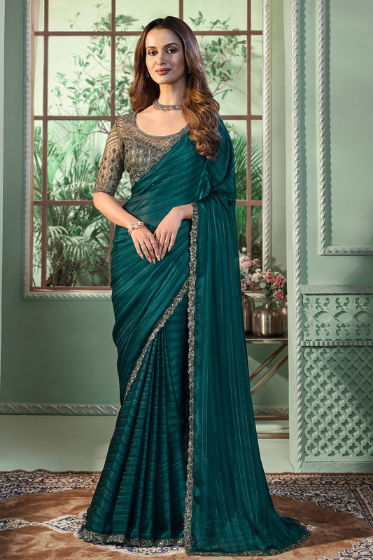 blue-green-georgette-silk-saree-zb131719_1_SareeButa.com