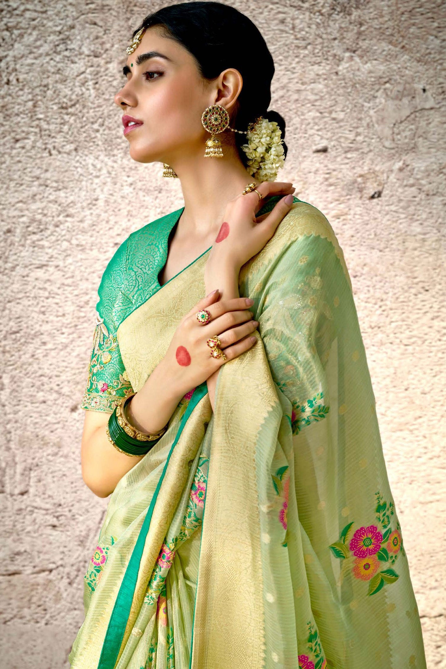 green-kora-silk-banarasi-saree-zb132912_3_SareeButa.com