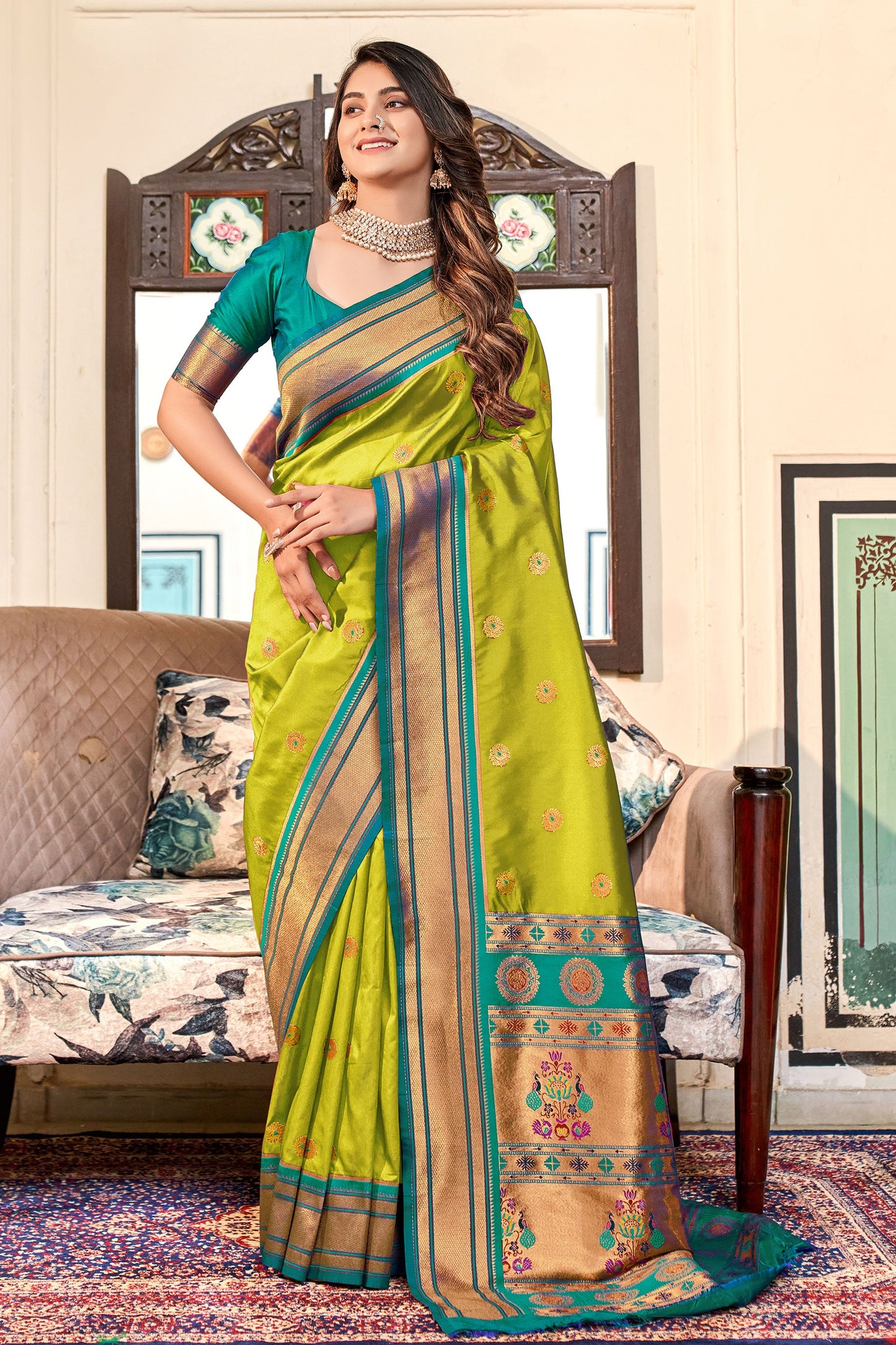 green-paithani-saree-zb131964_1_SareeButa.com