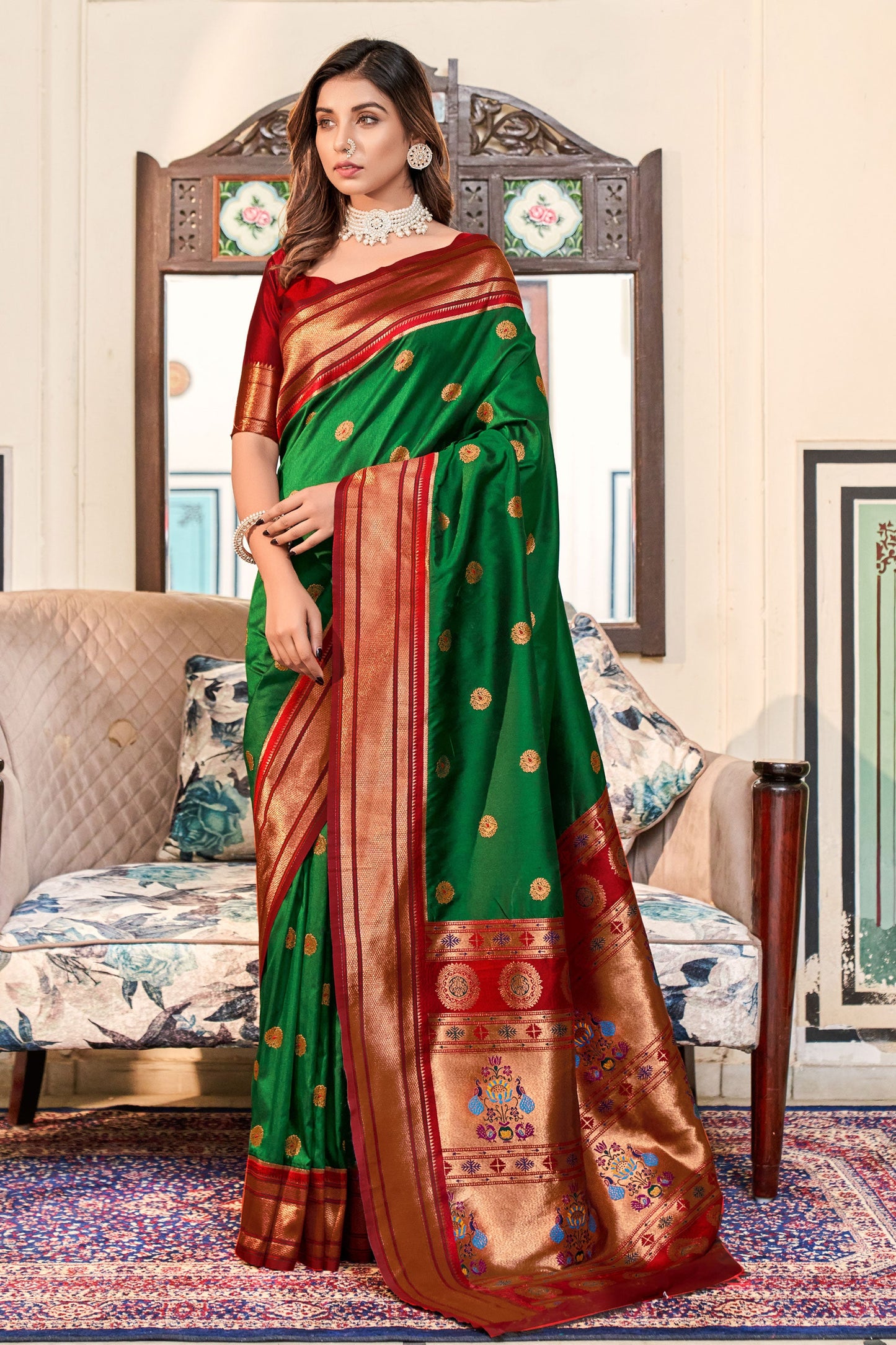 green-paithani-saree-zb131965_1_SareeButa.com