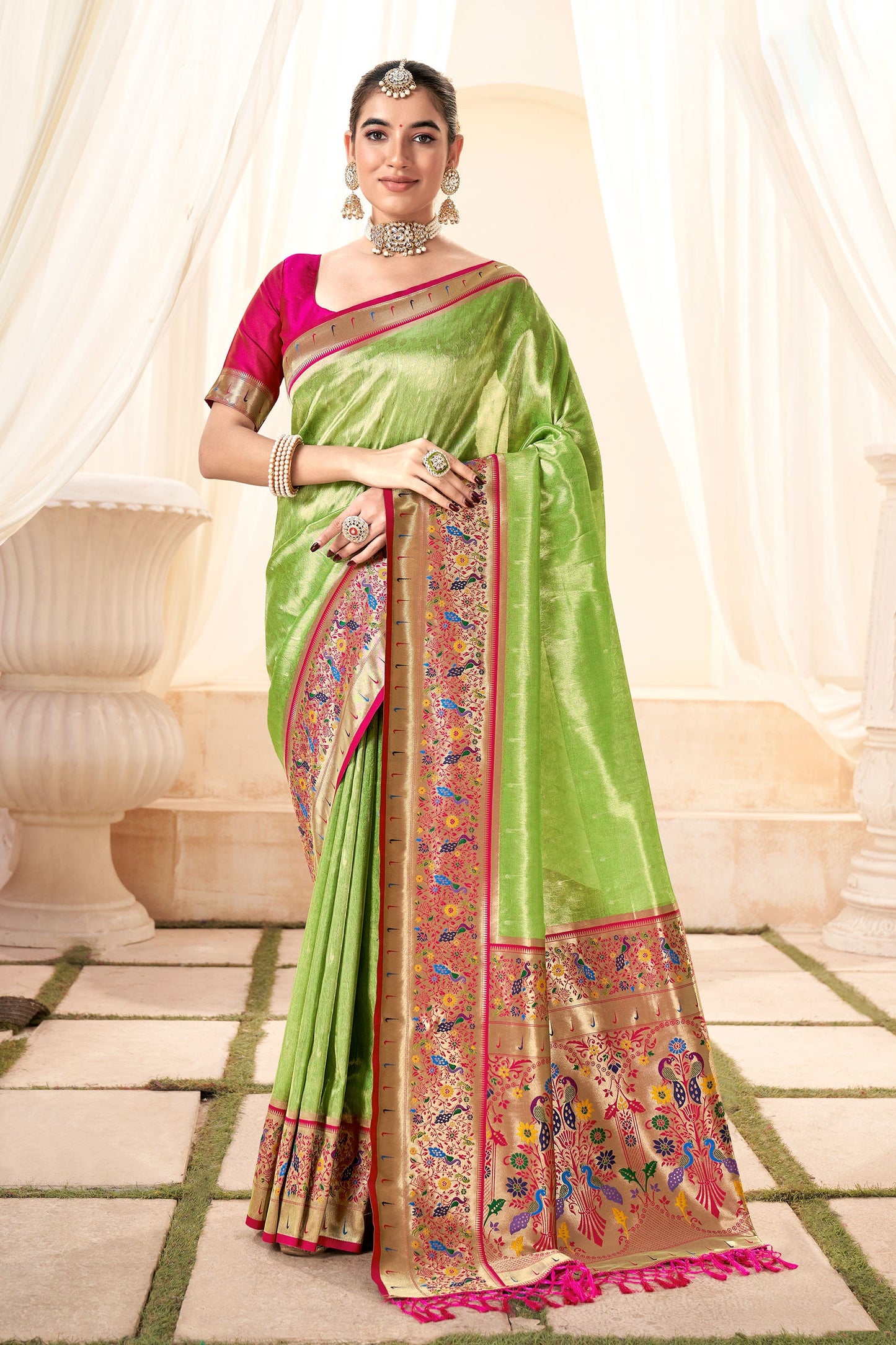 green-paithani-silk-saree-zb130652_1_SareeButa.com