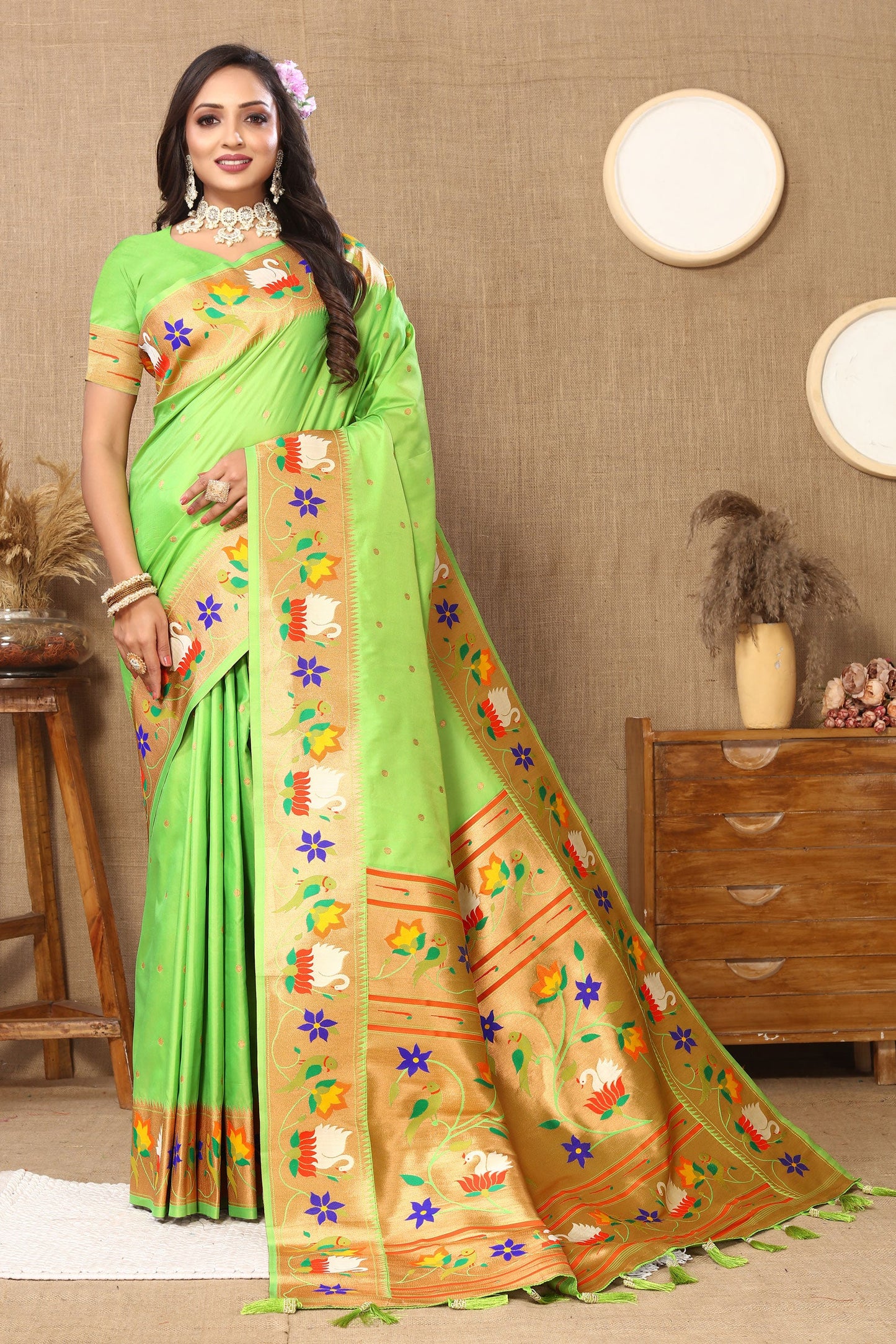 green-paithani-silk-saree-zb131683_1_SareeButa.com