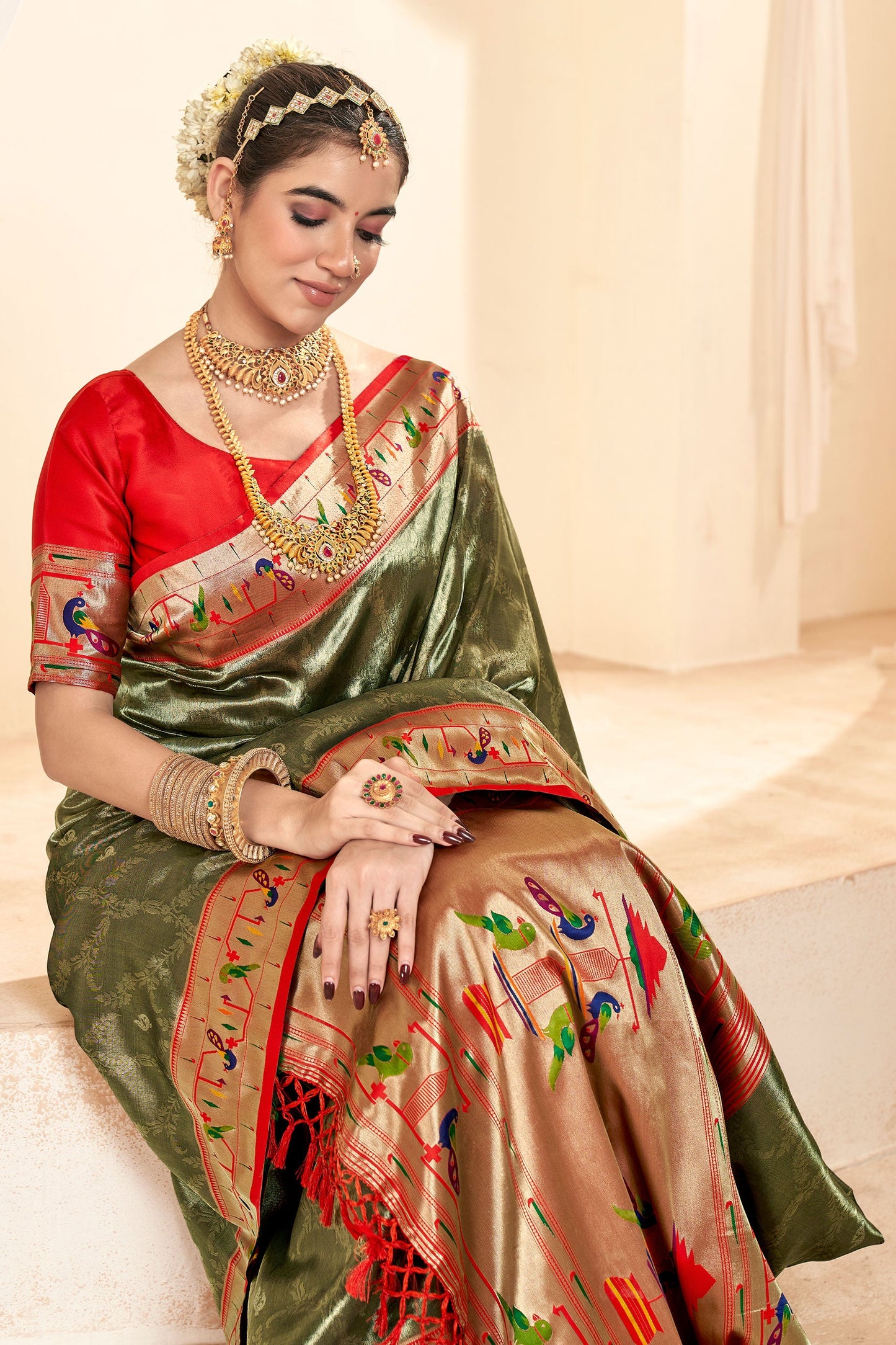 green-paithani-tissue-silk-saree-zb130693_2_SareeButa.com