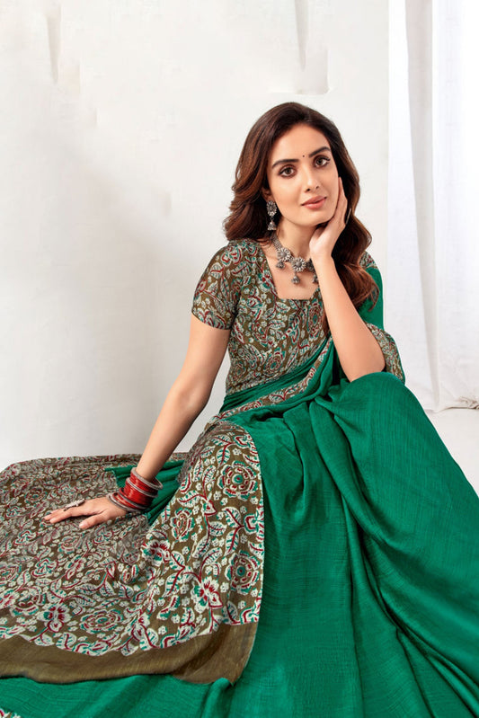green-printed-chiffon-saree-zb130919_2_SareeButa.com