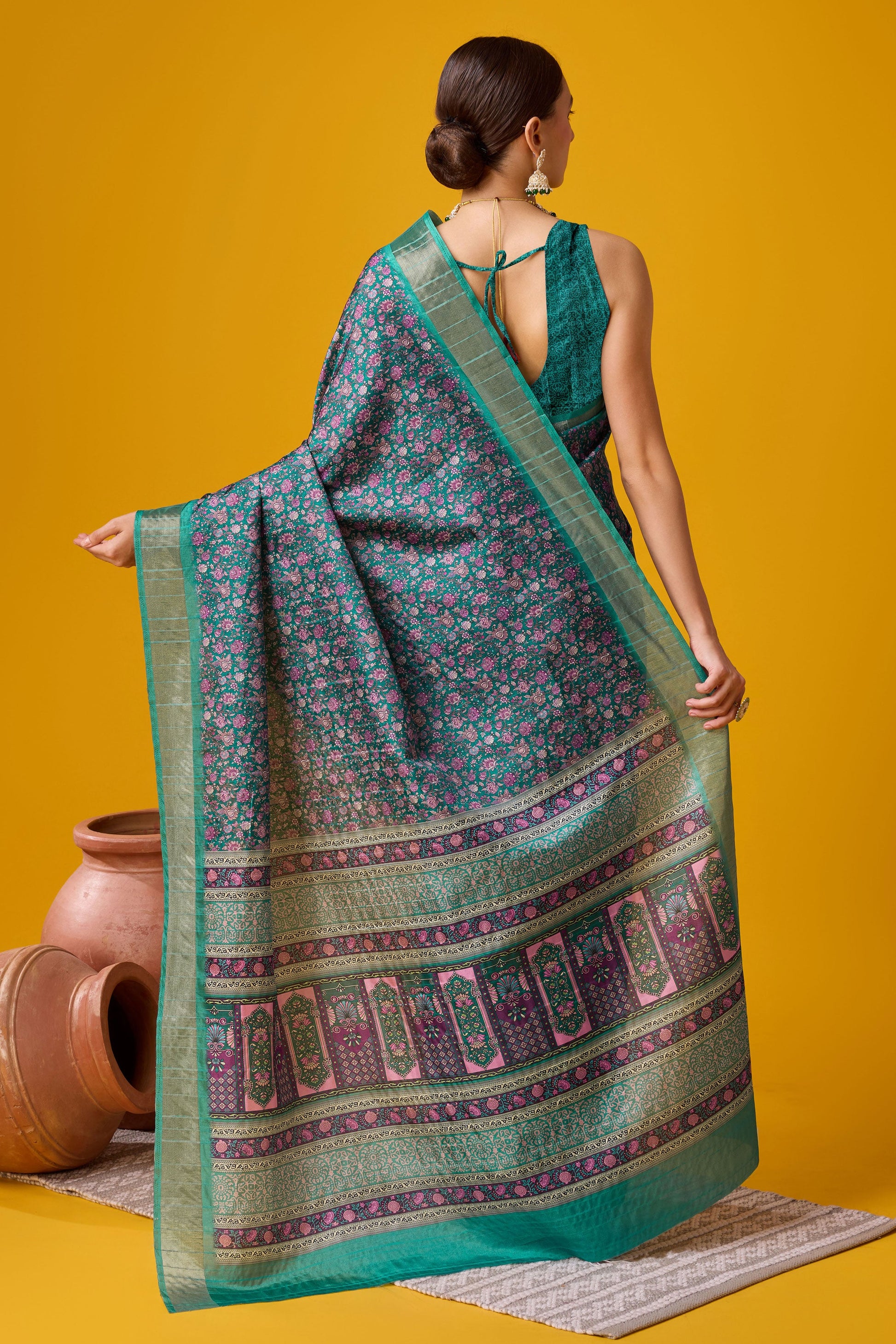 green-printed-cotton-silk-saree-zb131898_3_SareeButa.com