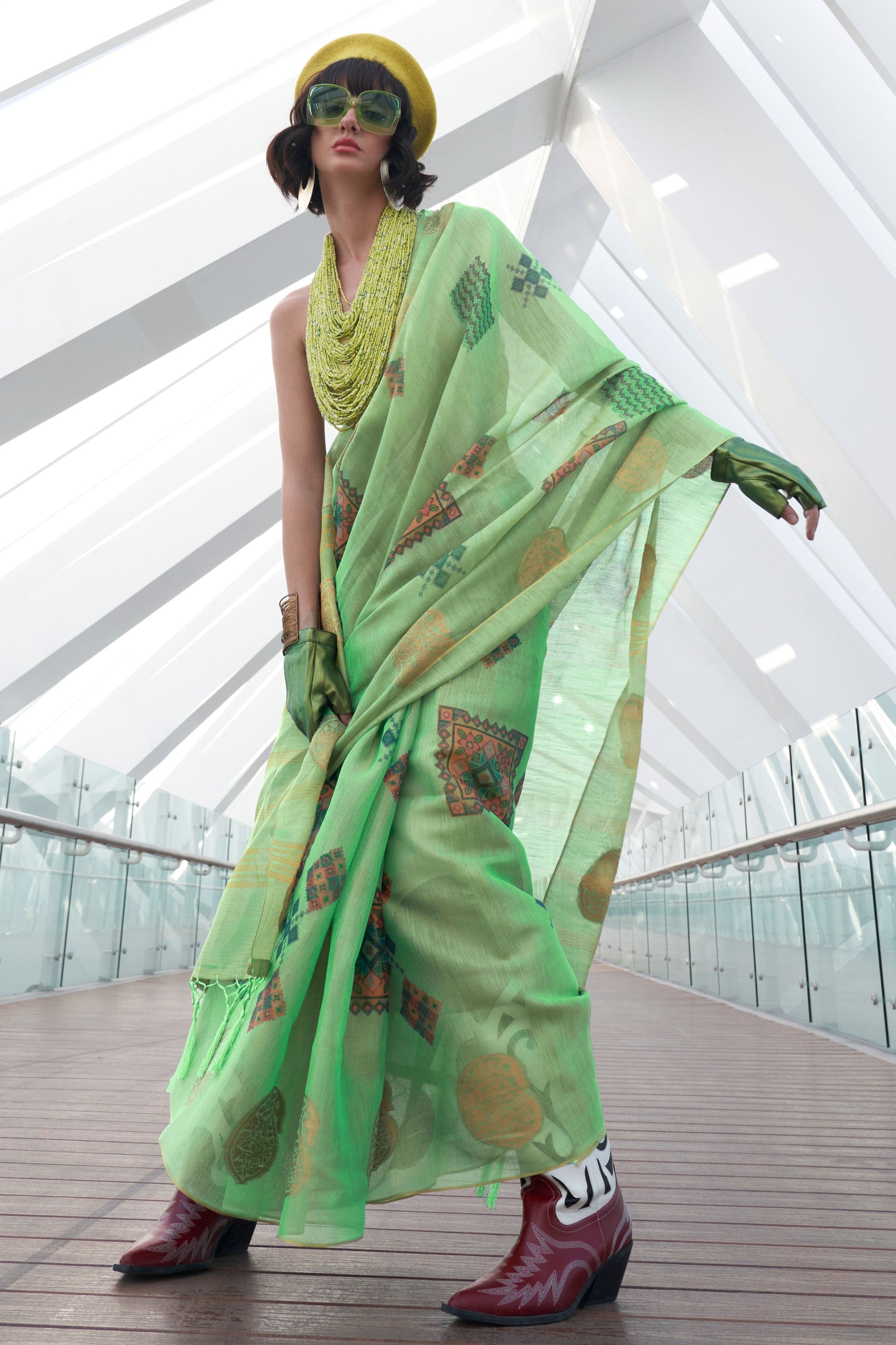 green-printed-tisse-saree-zb130680_2_SareeButa.com