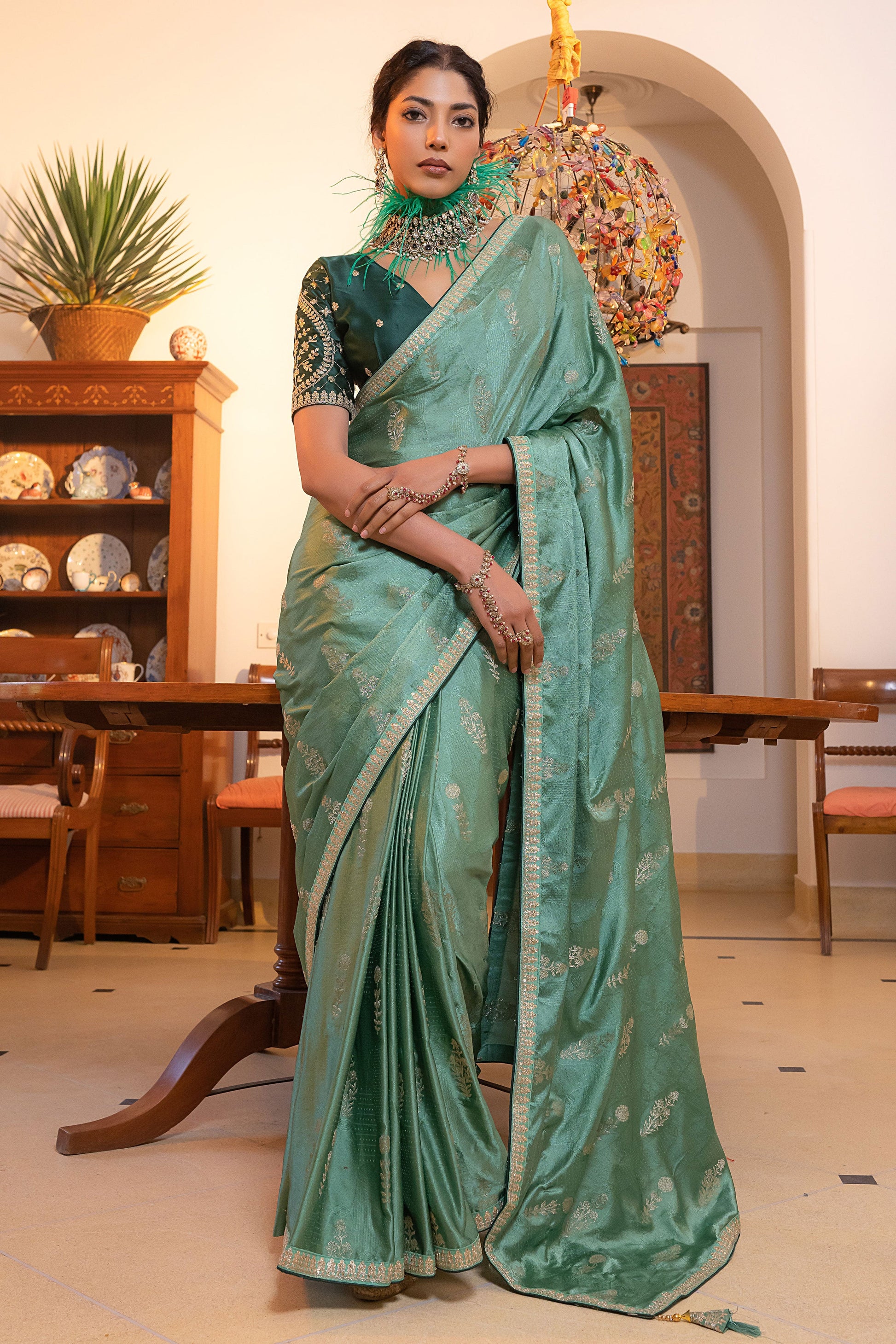 green-satin-silk-saree-zb132256_1_SareeButa.com