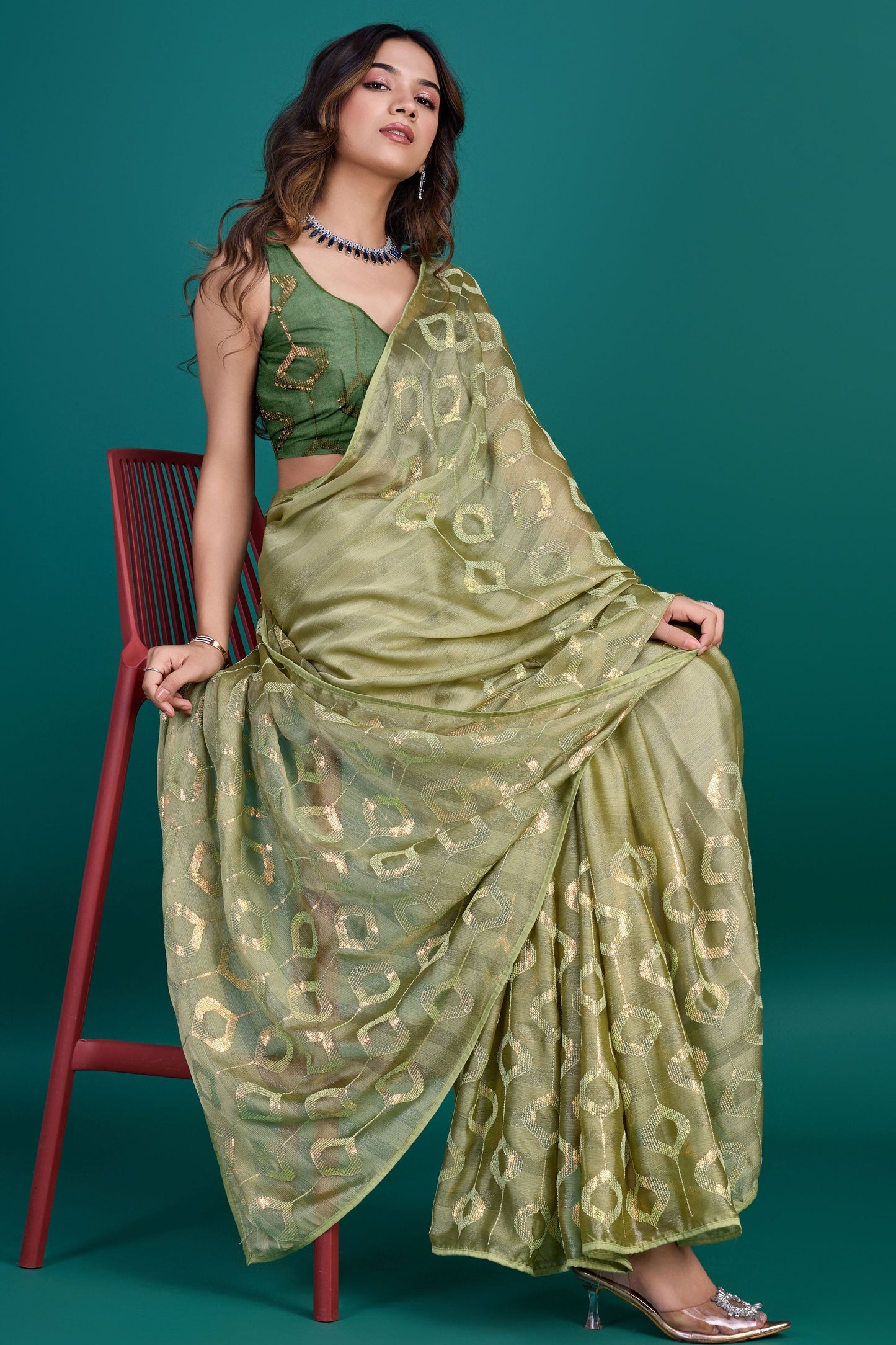 green-sequin-georgette-saree-zb132809_2_SareeButa.com