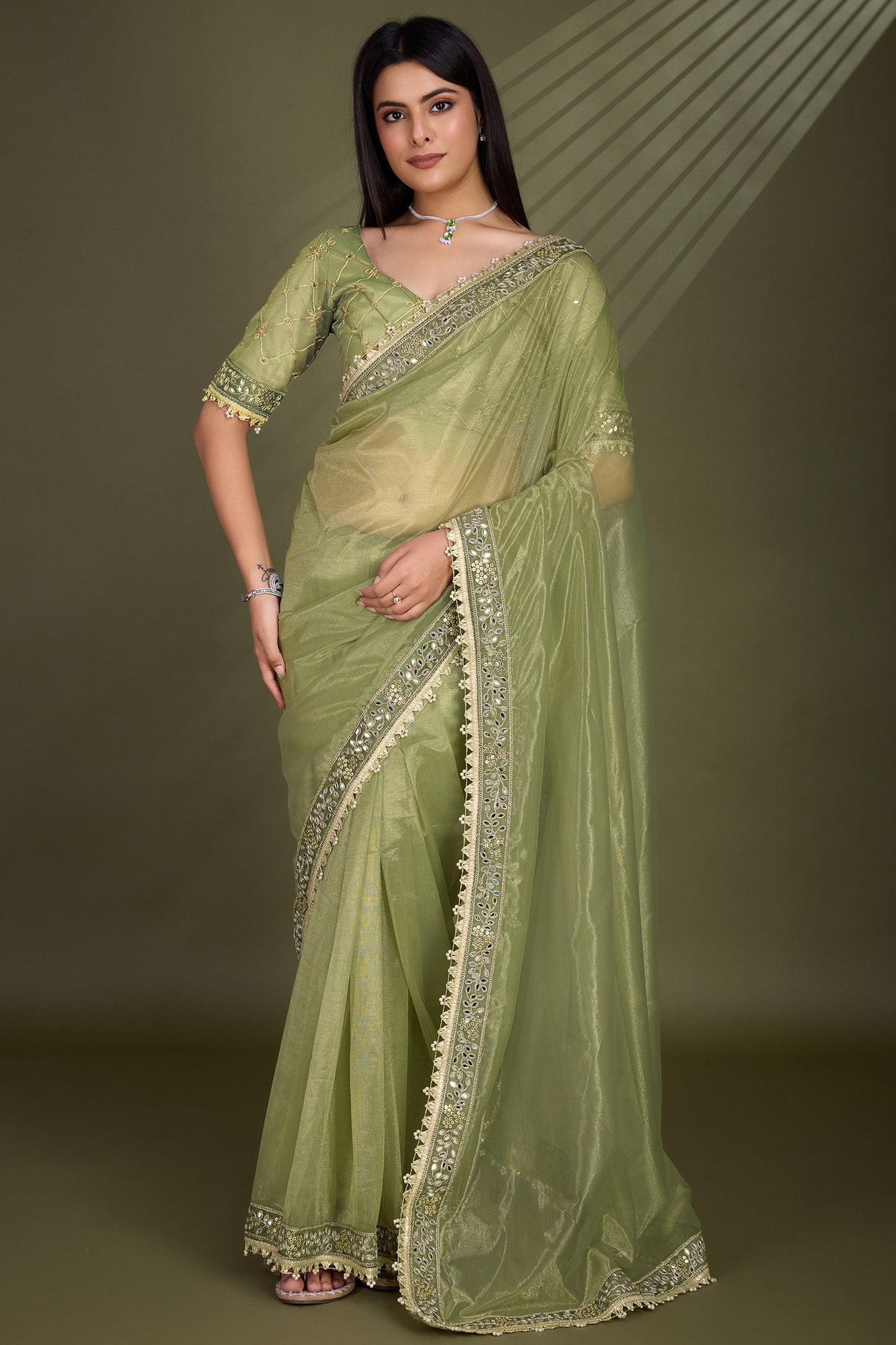 green-shimmer-twill-weave-saree-zb132815_1_SareeButa.com