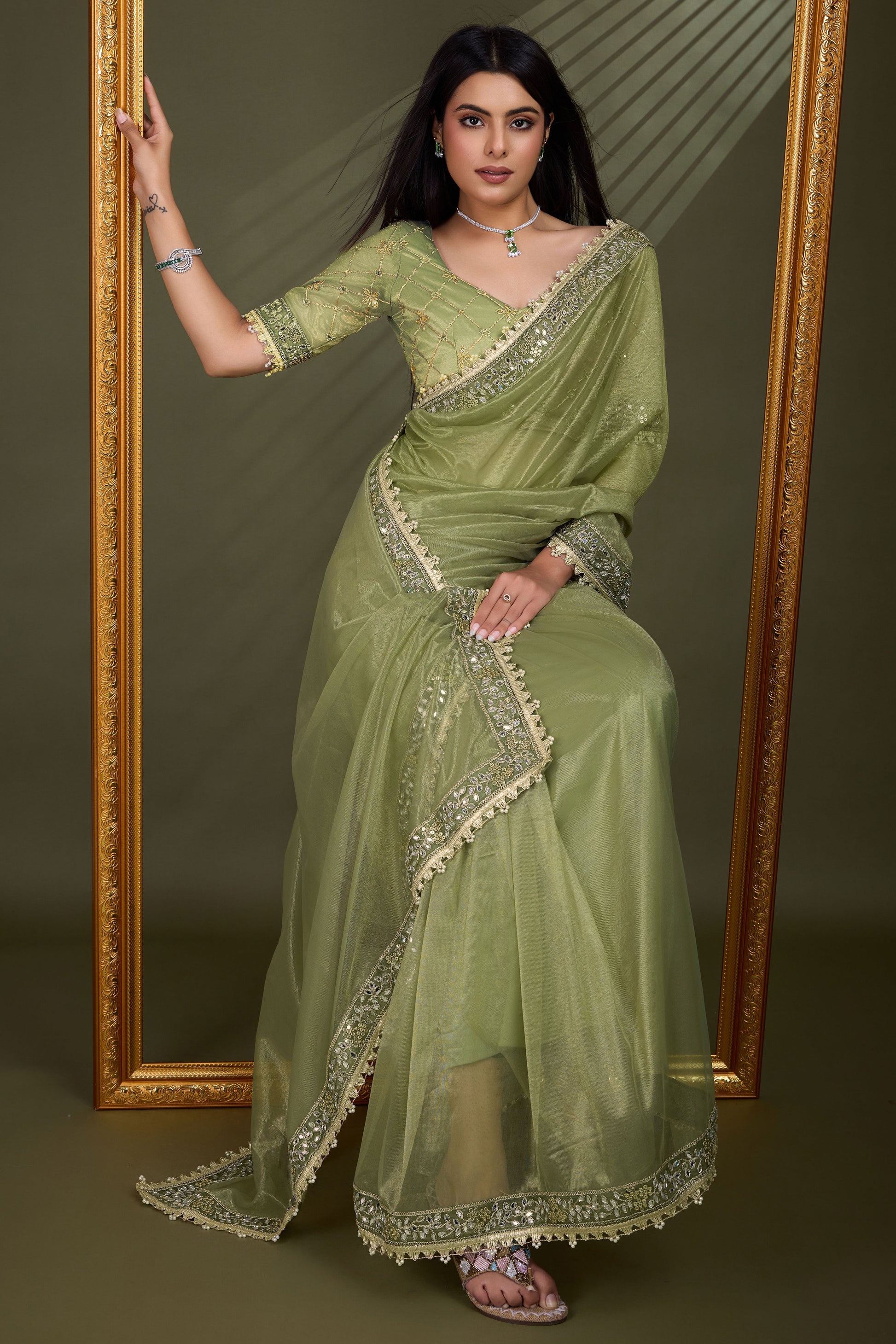 green-shimmer-twill-weave-saree-zb132815_4_SareeButa.com