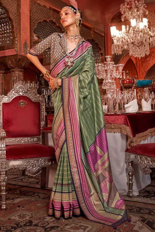 Green Silk Saree-ZB133161_1_SareeButa.com