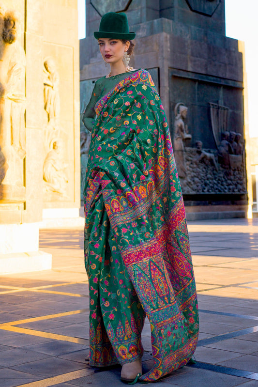 green-woven-jamewar-kashmiri-organza-saree-zb130814_1_SareeButa.com