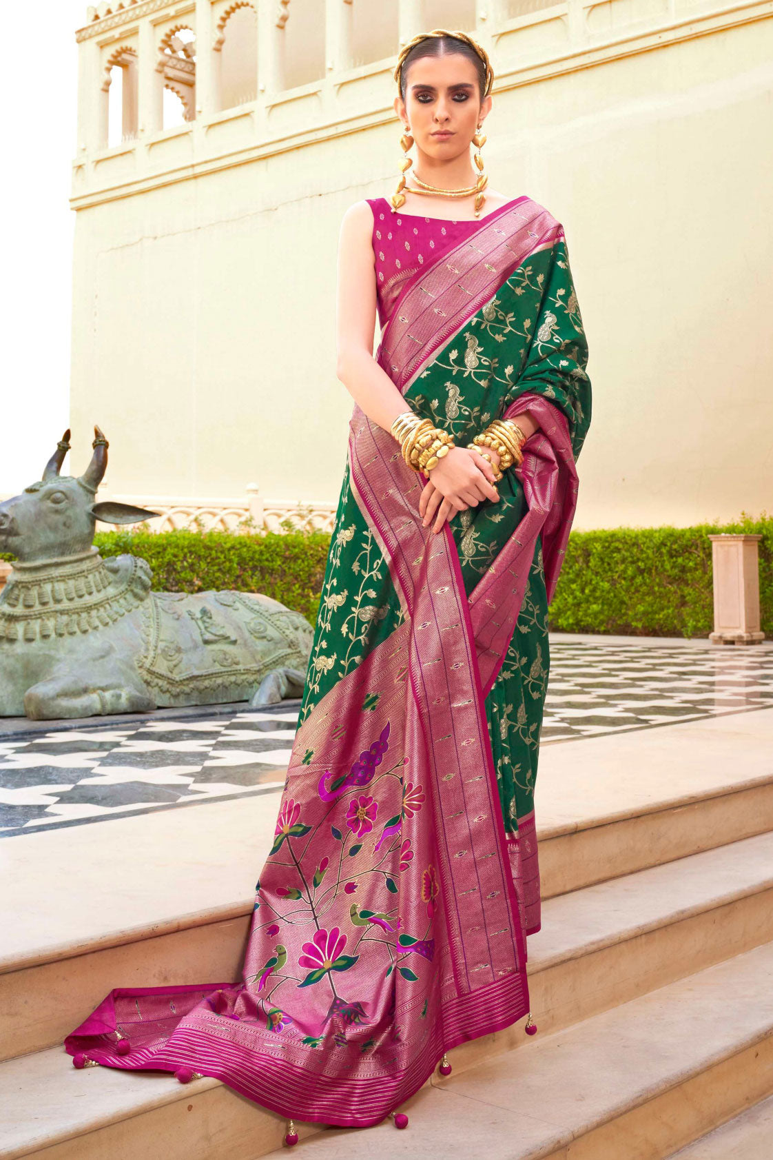 green-woven-paithani-silk-saree-zb131181_1_SareeButa.com