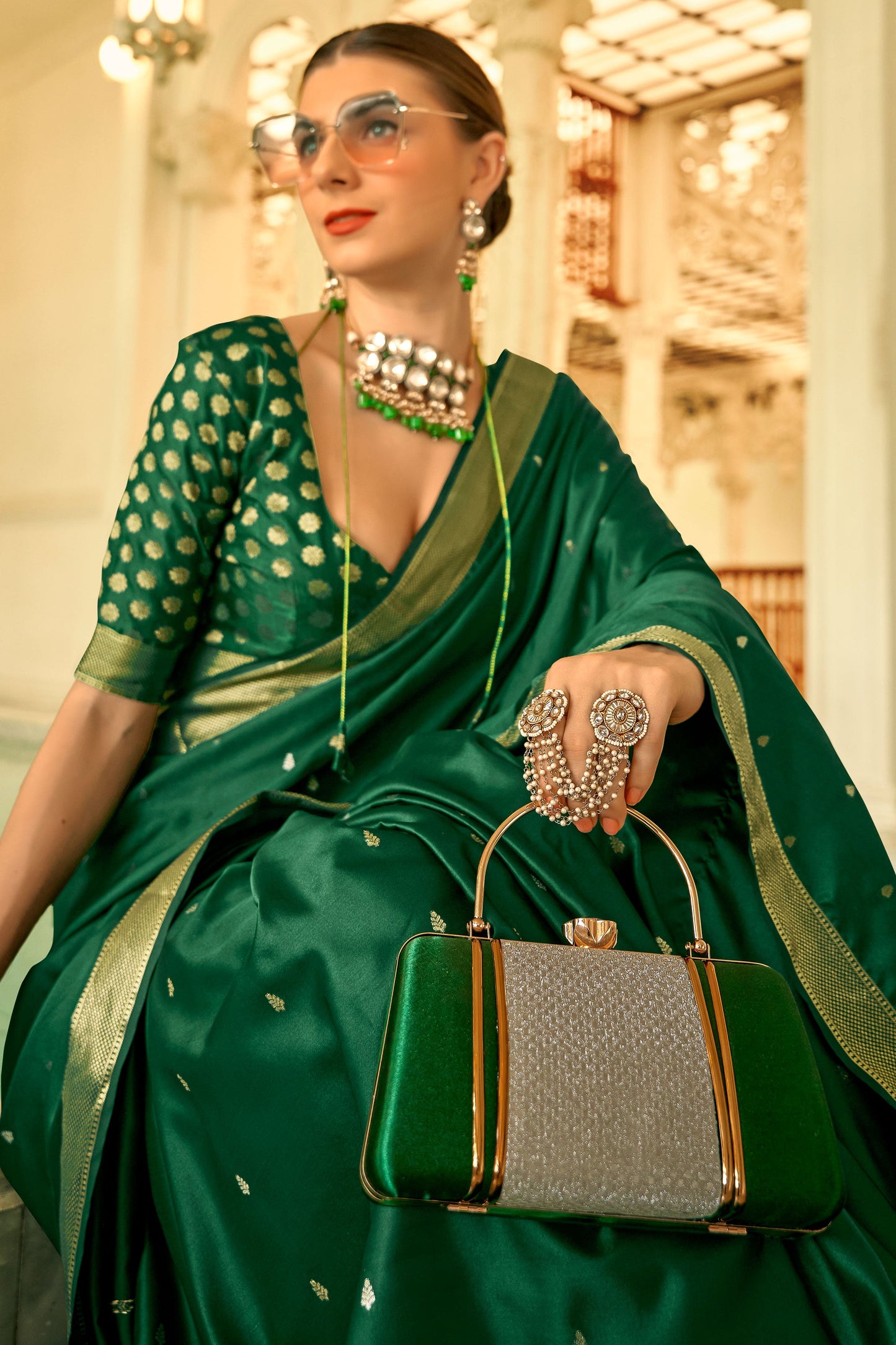 green-woven-satin-silk-saree-zb131199_2_SareeButa.com