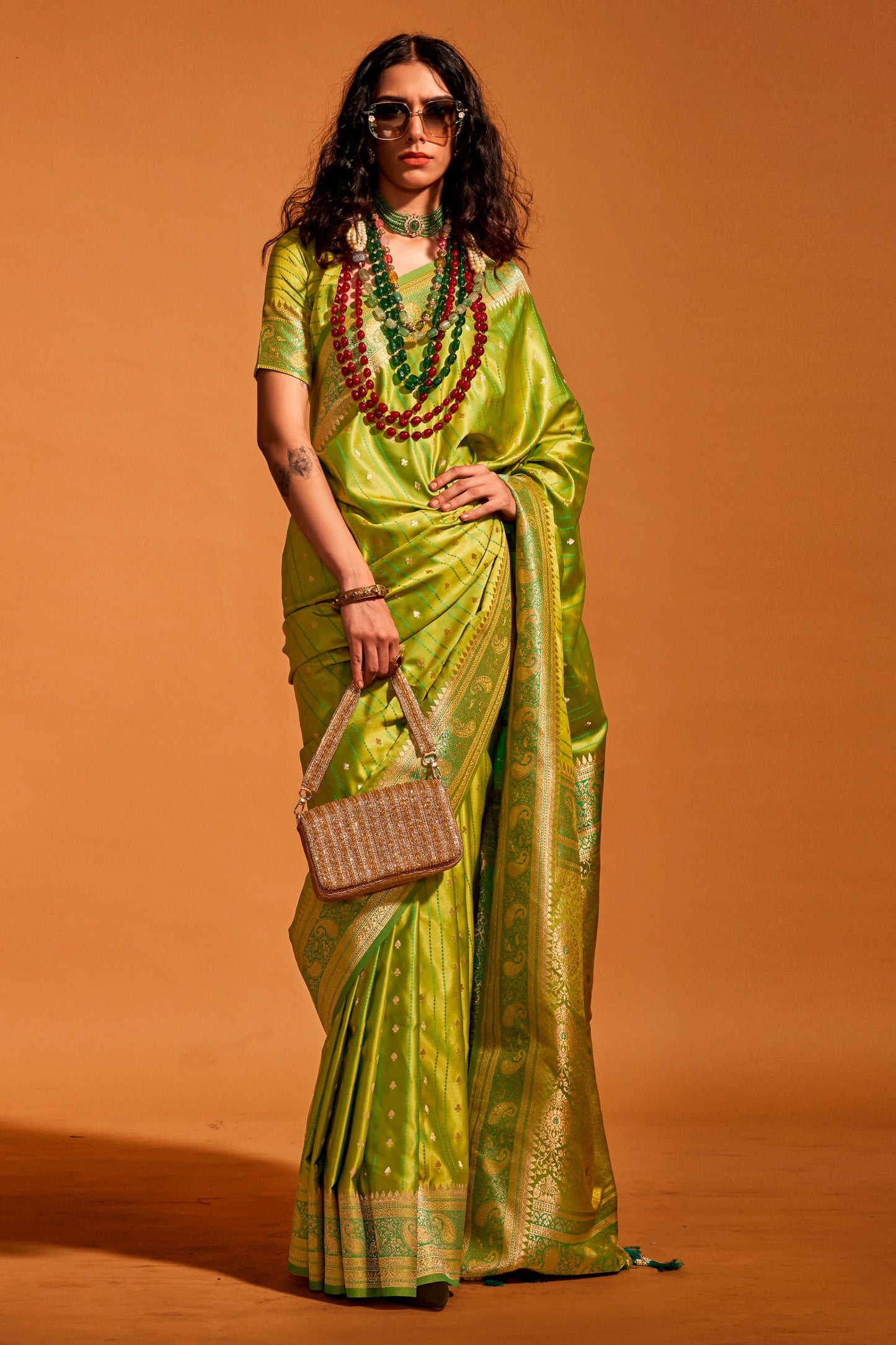 green-woven-satin-silk-saree-zb140513_1_SareeButa.com