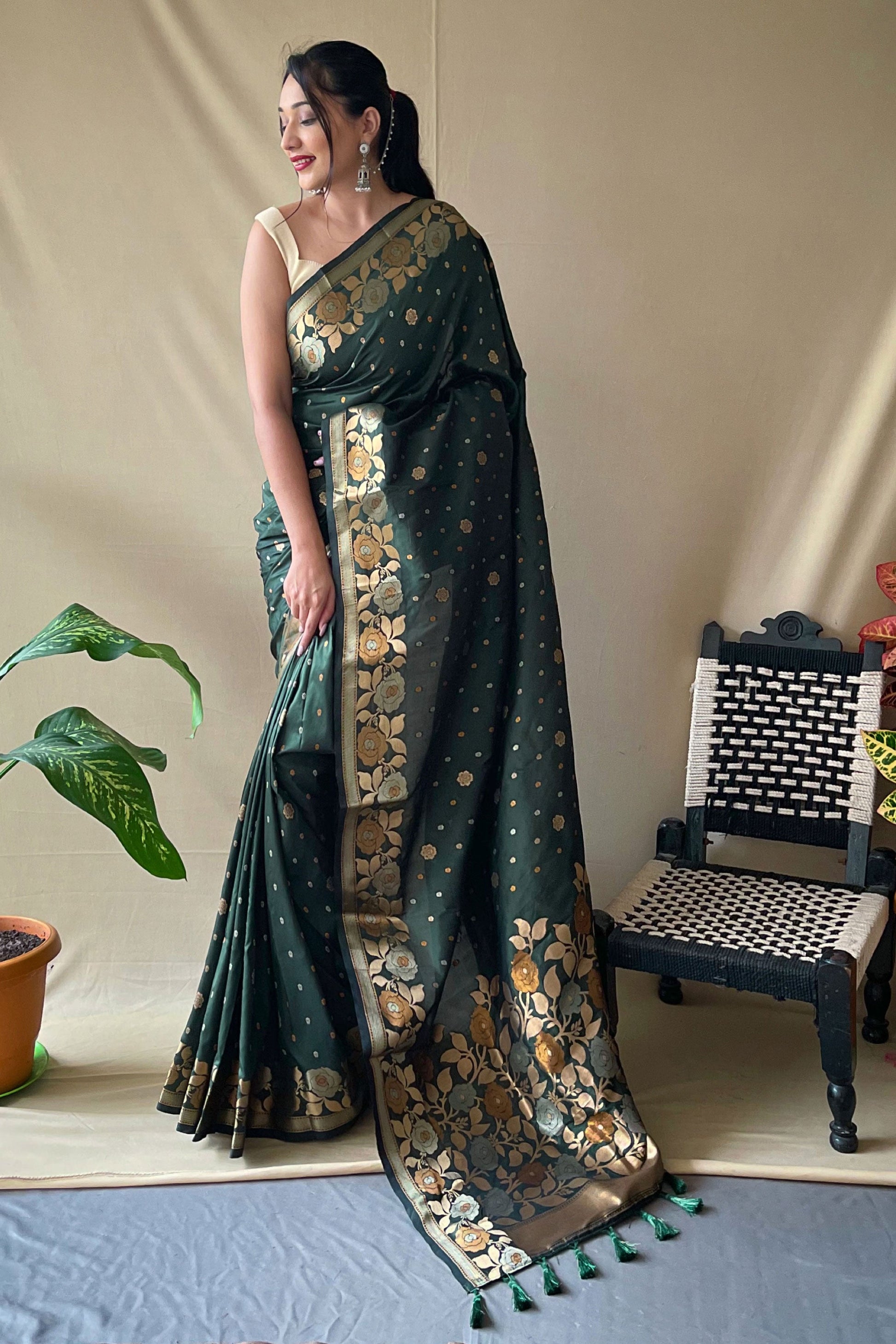 green-woven-silk-saree-zb131617_1_SareeButa.com