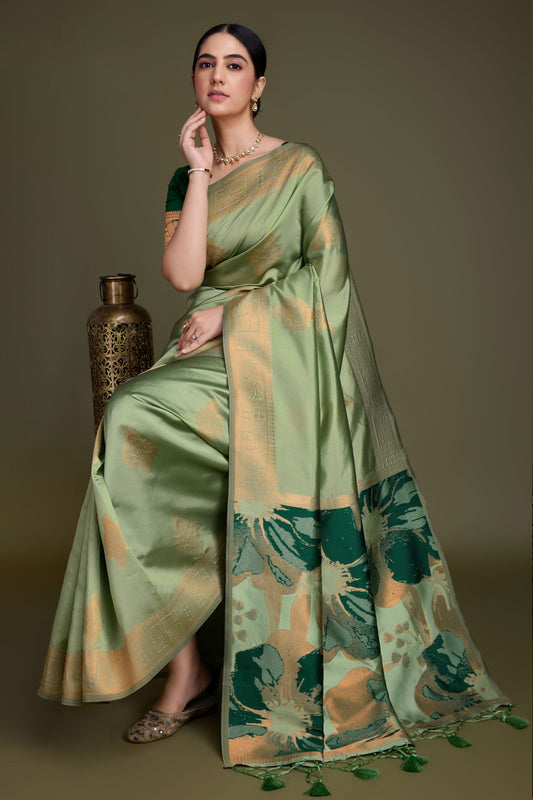 green-woven-silk-saree-zb132241_1_SareeButa.com