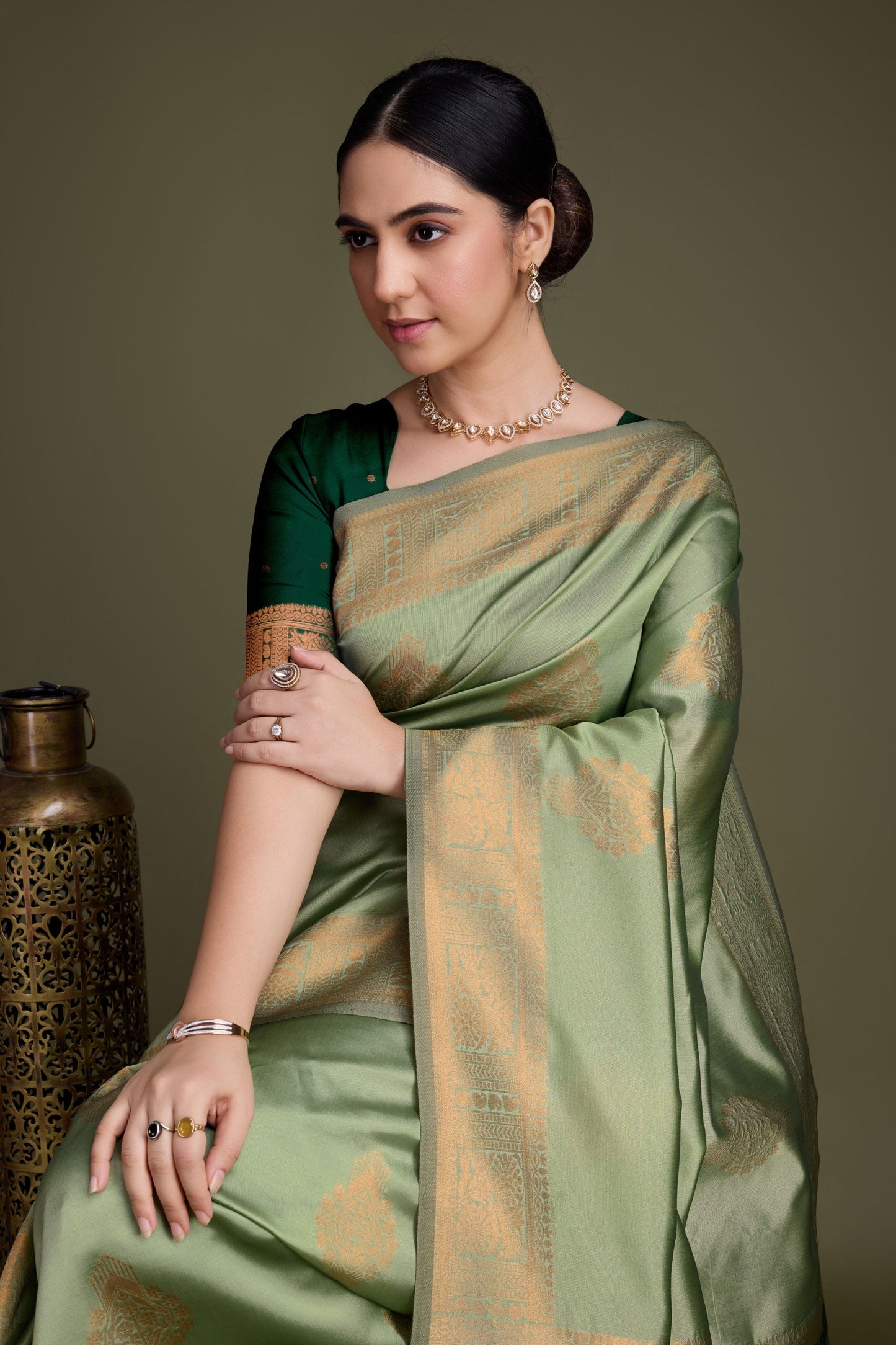 green-woven-silk-saree-zb132241_2_SareeButa.com