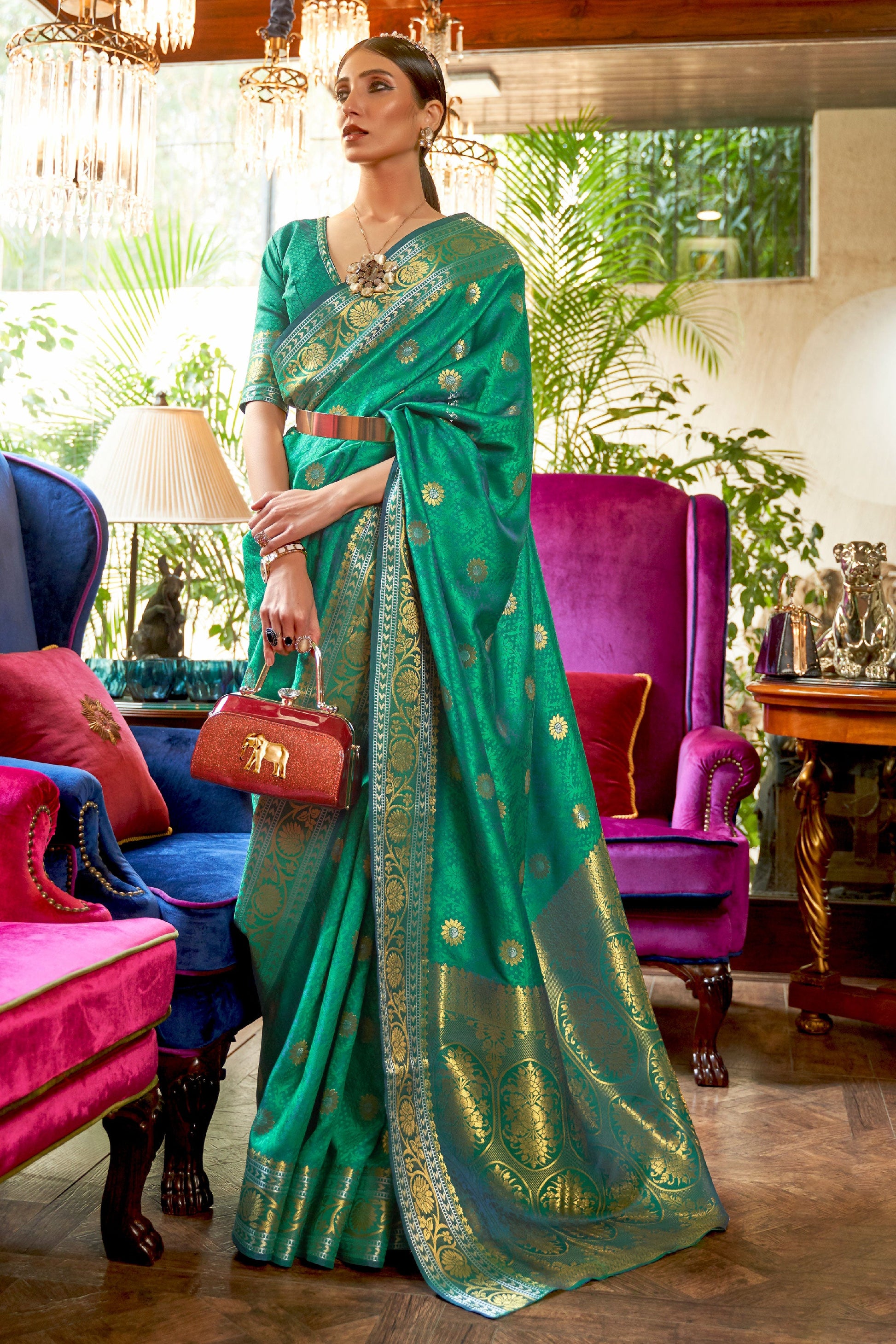 green-woven-silk-saree-zb140112_1_SareeButa.com