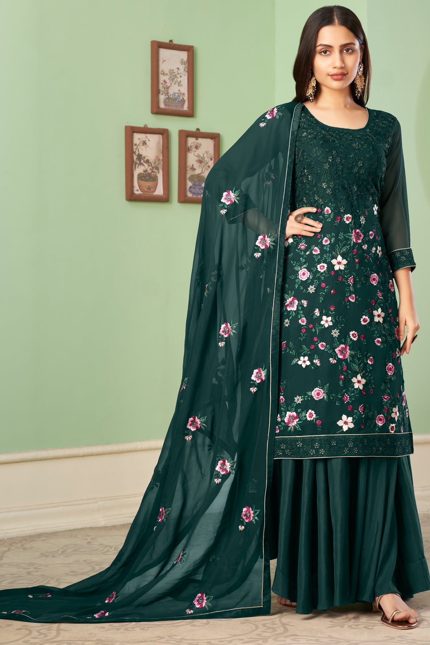 green-embroidered-georgette-suit-ss057_2_SareeButa.com