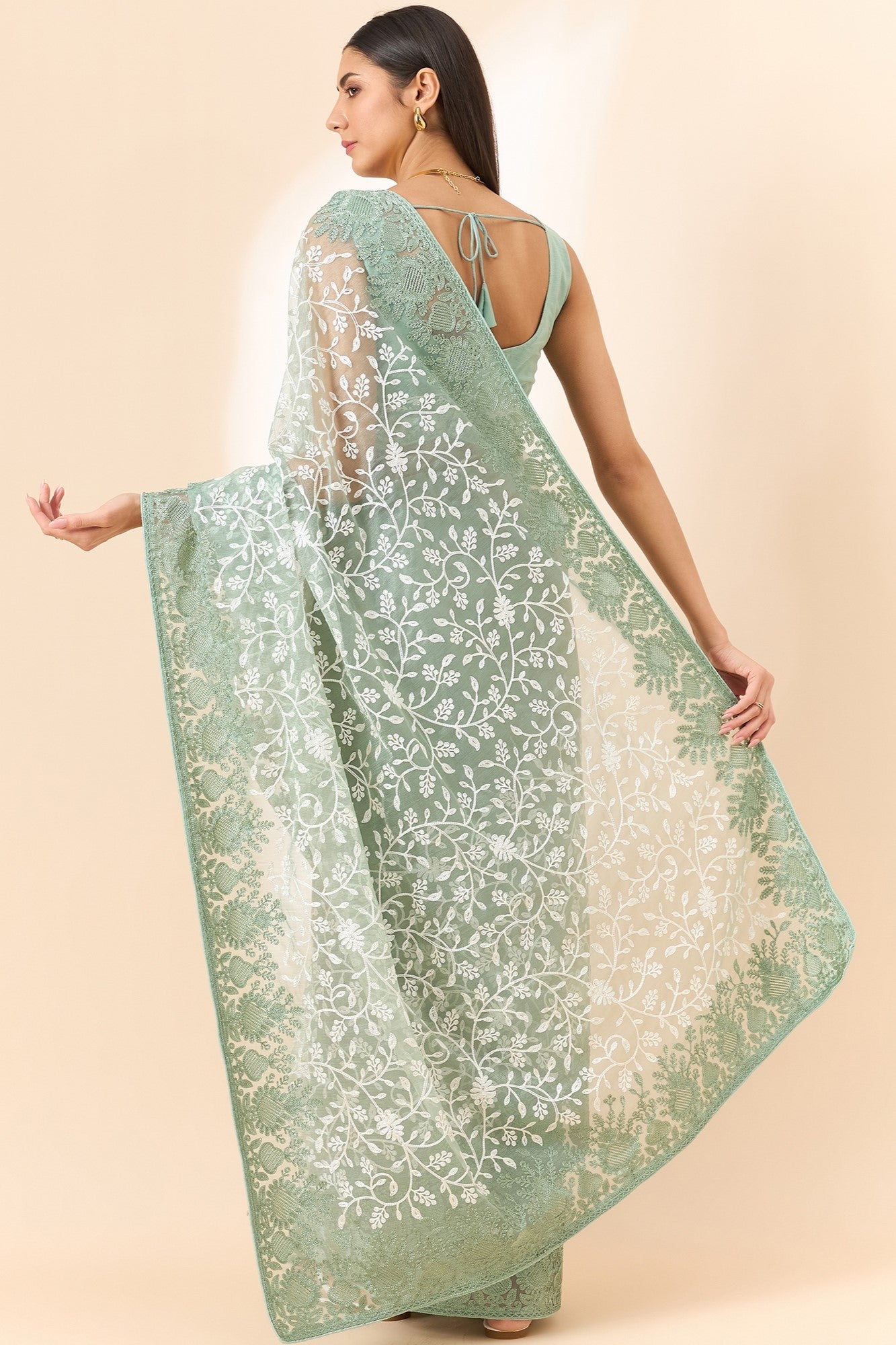 green-embroidered-organza-saree-zb131084_3_SareeButa.com