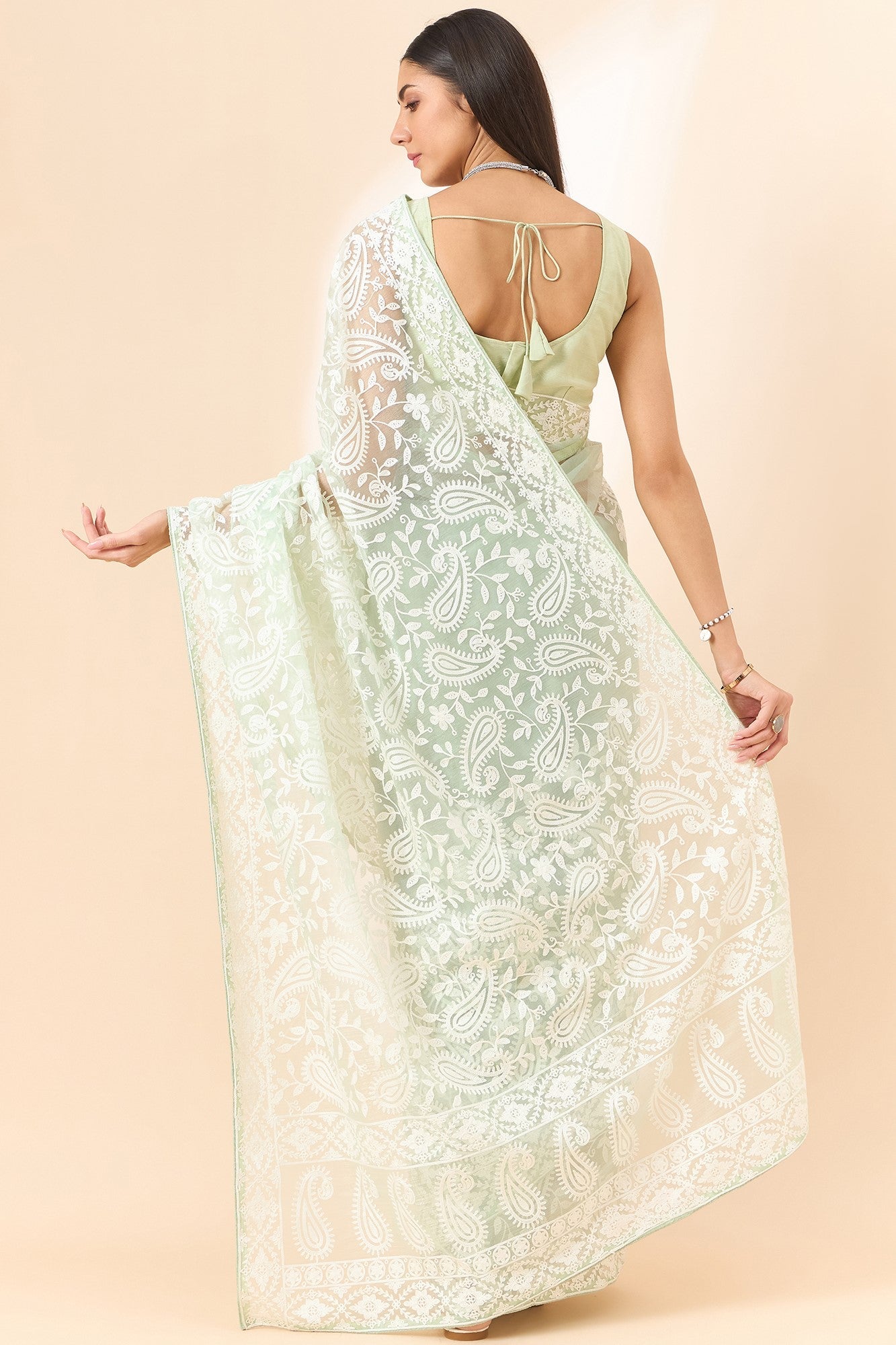 green-embroidered-organza-saree-zb131096_3_SareeButa.com