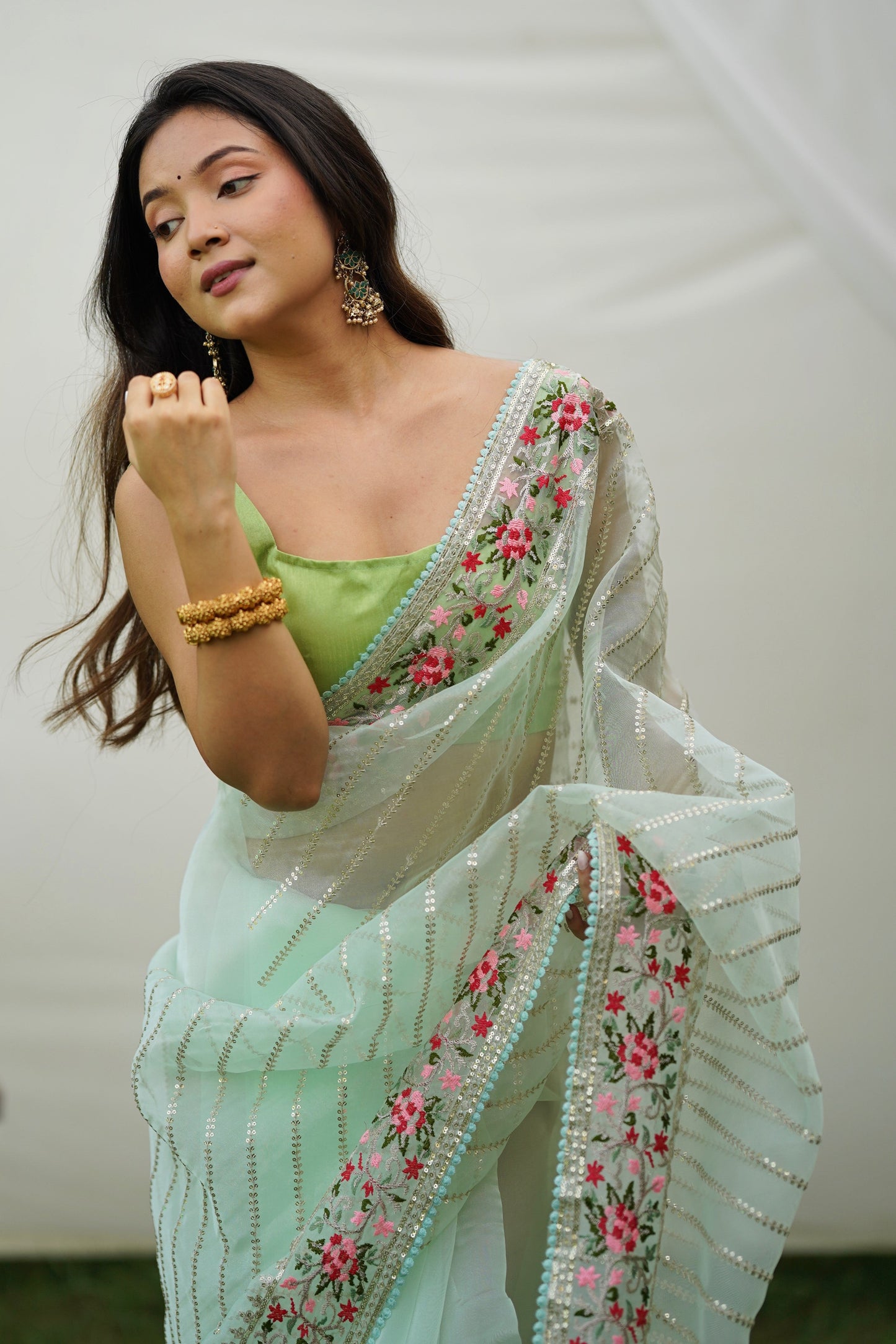 green-embroidered-organza-saree-zb131143_2_SareeButa.com