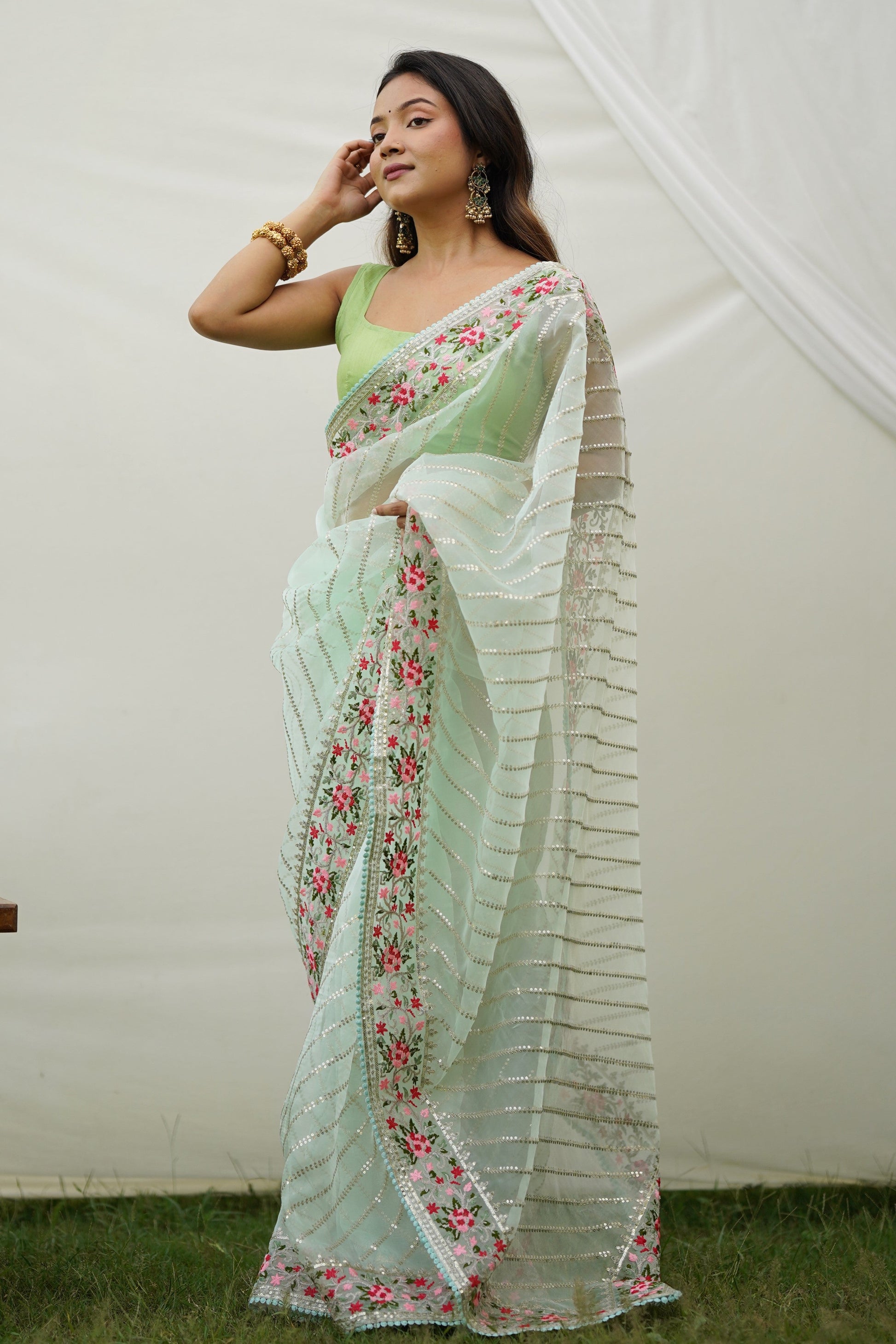 green-embroidered-organza-saree-zb131143_3_SareeButa.com