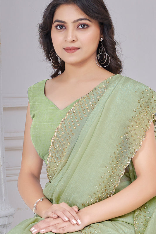 Green Embroidered Soft Silk Saree-SAR10760_2_SareeButa.com