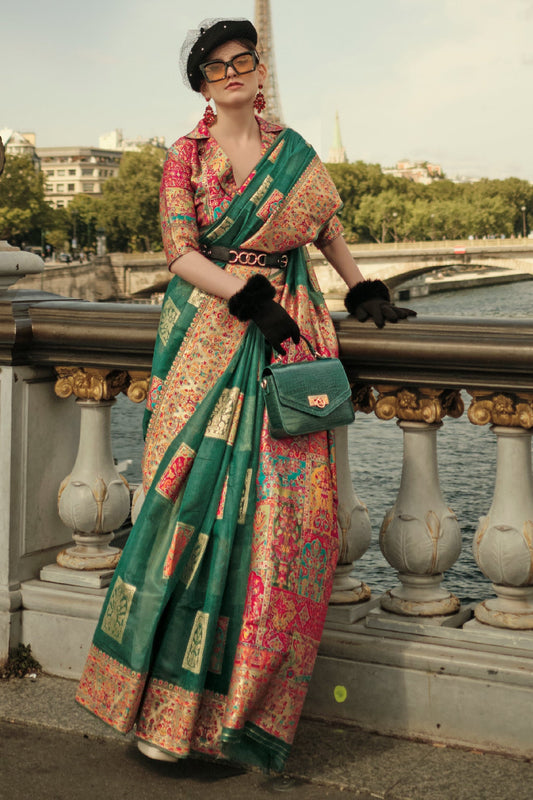 green-jamawar-kashmiri-saree-zb131991_1_SareeButa.com