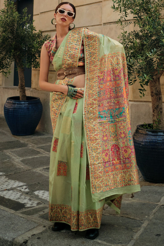 green-jamawar-kashmiri-saree-zb131993_1_SareeButa.com