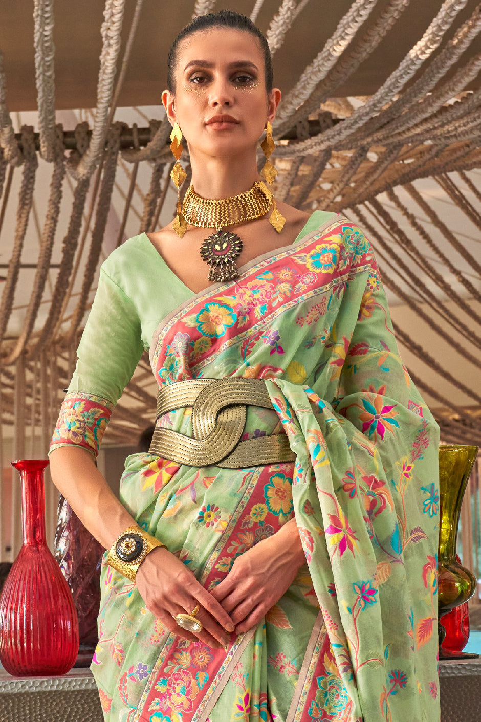 green-jamewar-kashmiri-silk-saree-zb132513_3_SareeButa.com