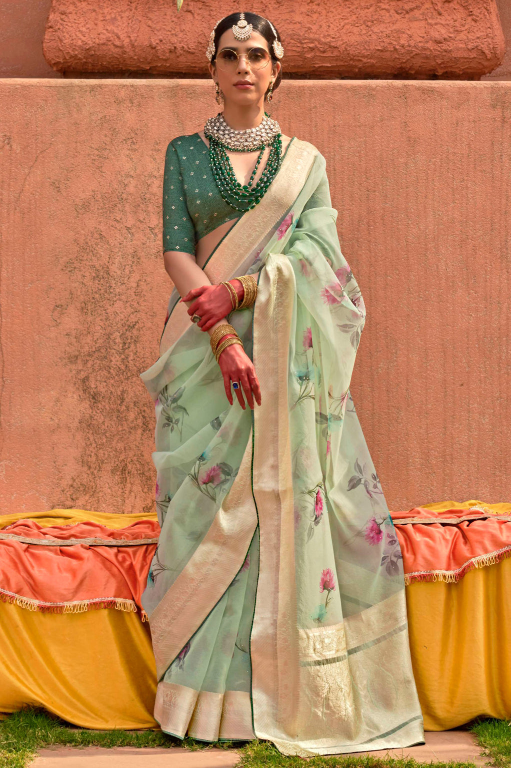 green-organza-silk-saree-zb132091_1_SareeButa.com