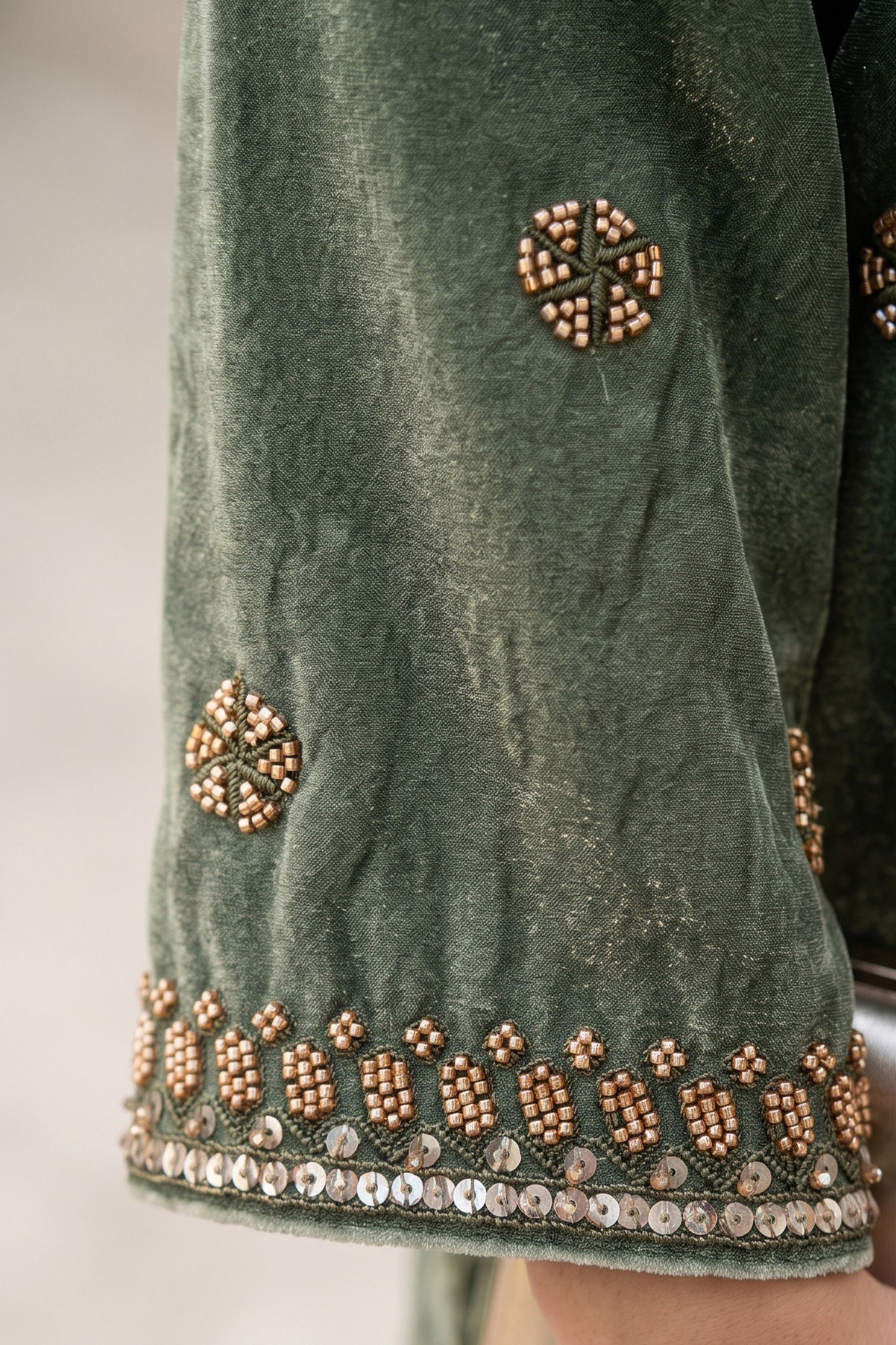 Green Readymade Embroidered Palazzo Suit-SAR13136_3_SareeButa.com